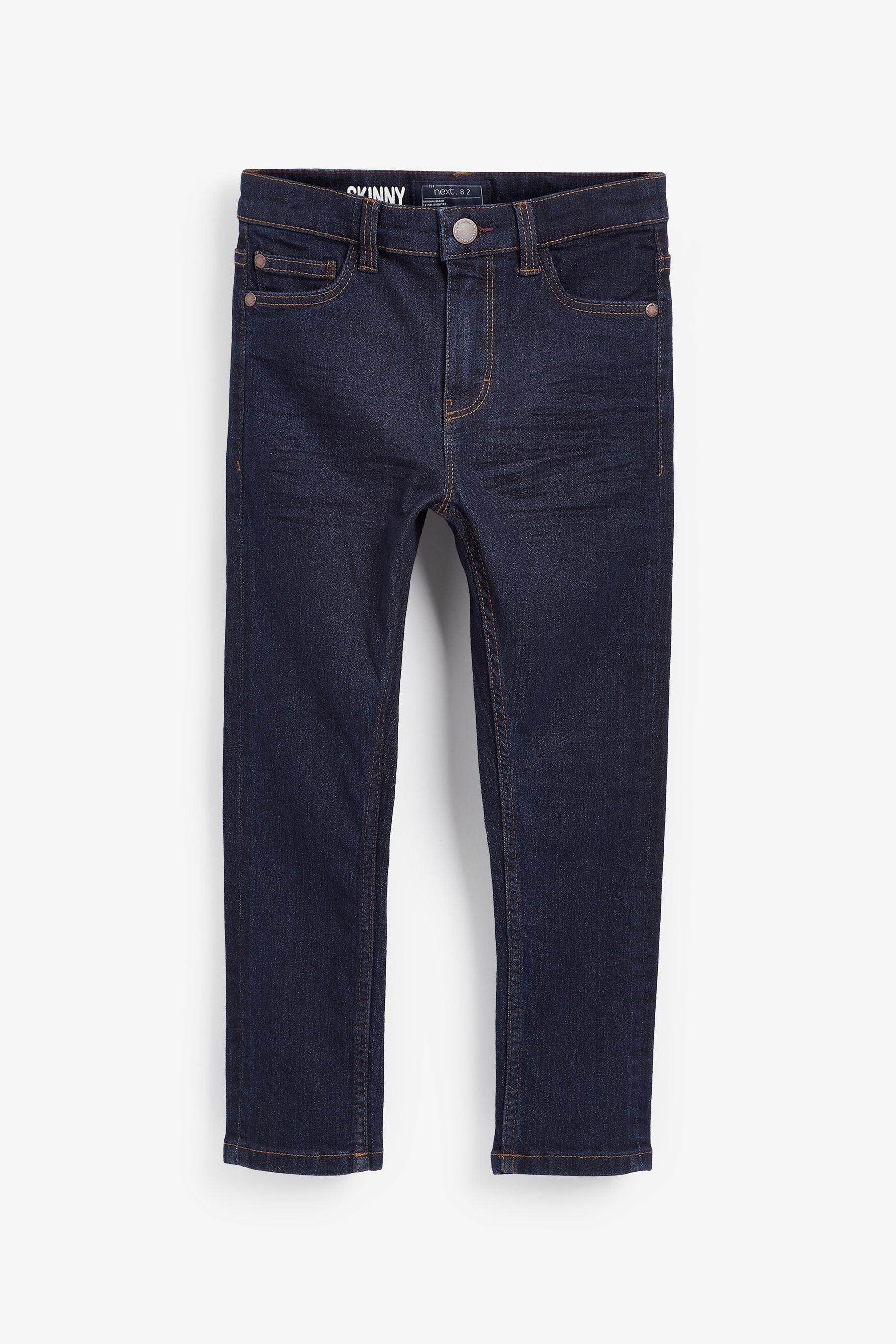 Blue Dark Skinny Fit Stretch Jeans (3-17yrs)