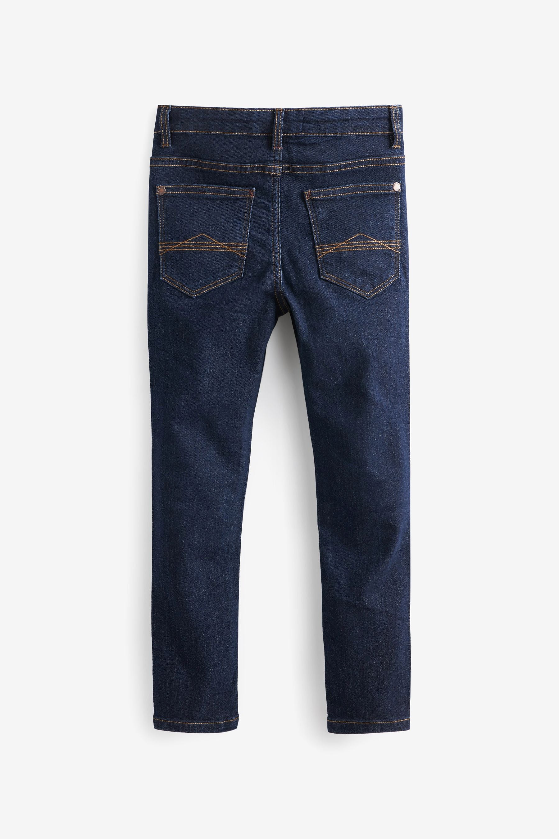 Blue Dark Super Skinny Fit Stretch Jeans (3-17yrs)