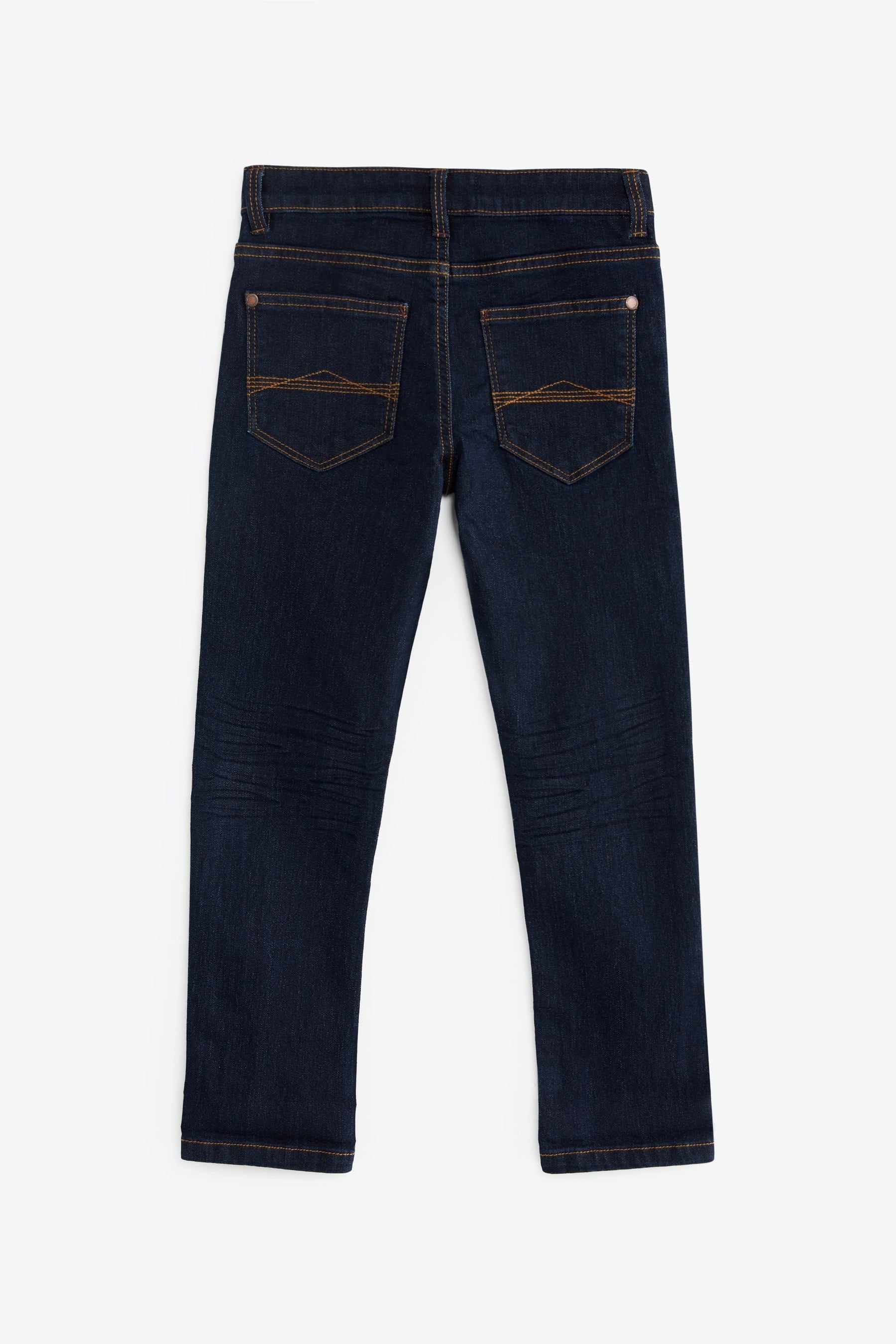 Blue Dark Regular Fit Stretch Jeans (3-17yrs)