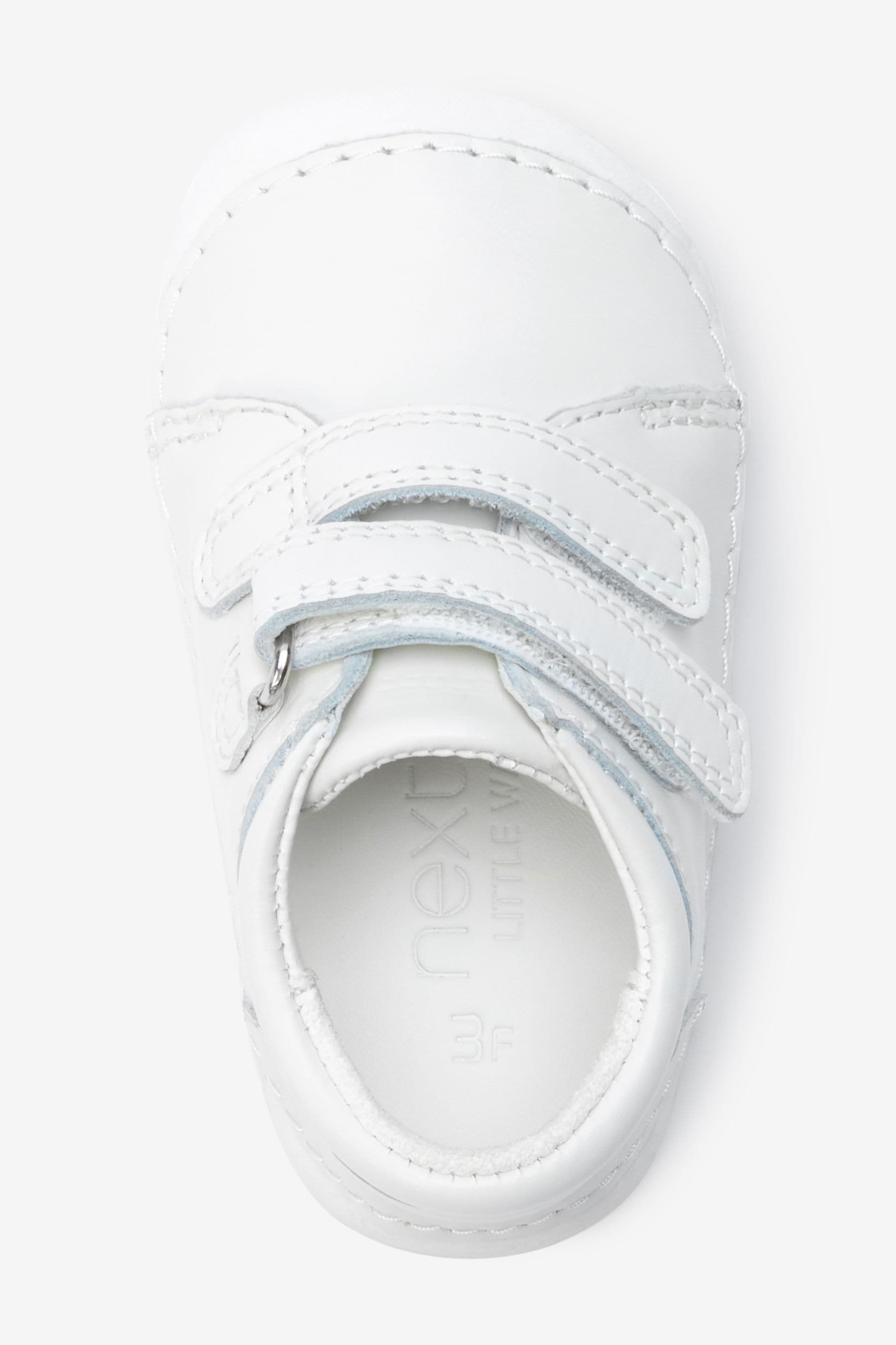 White Standard Fit (F) Crawler Shoes