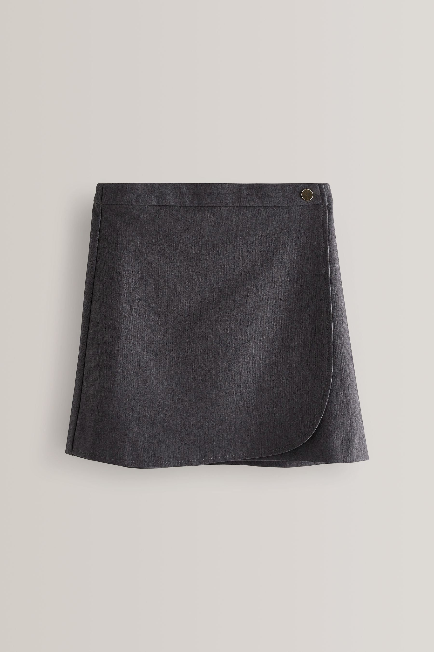 Grey Petal Wrap Skirt (3-16yrs)