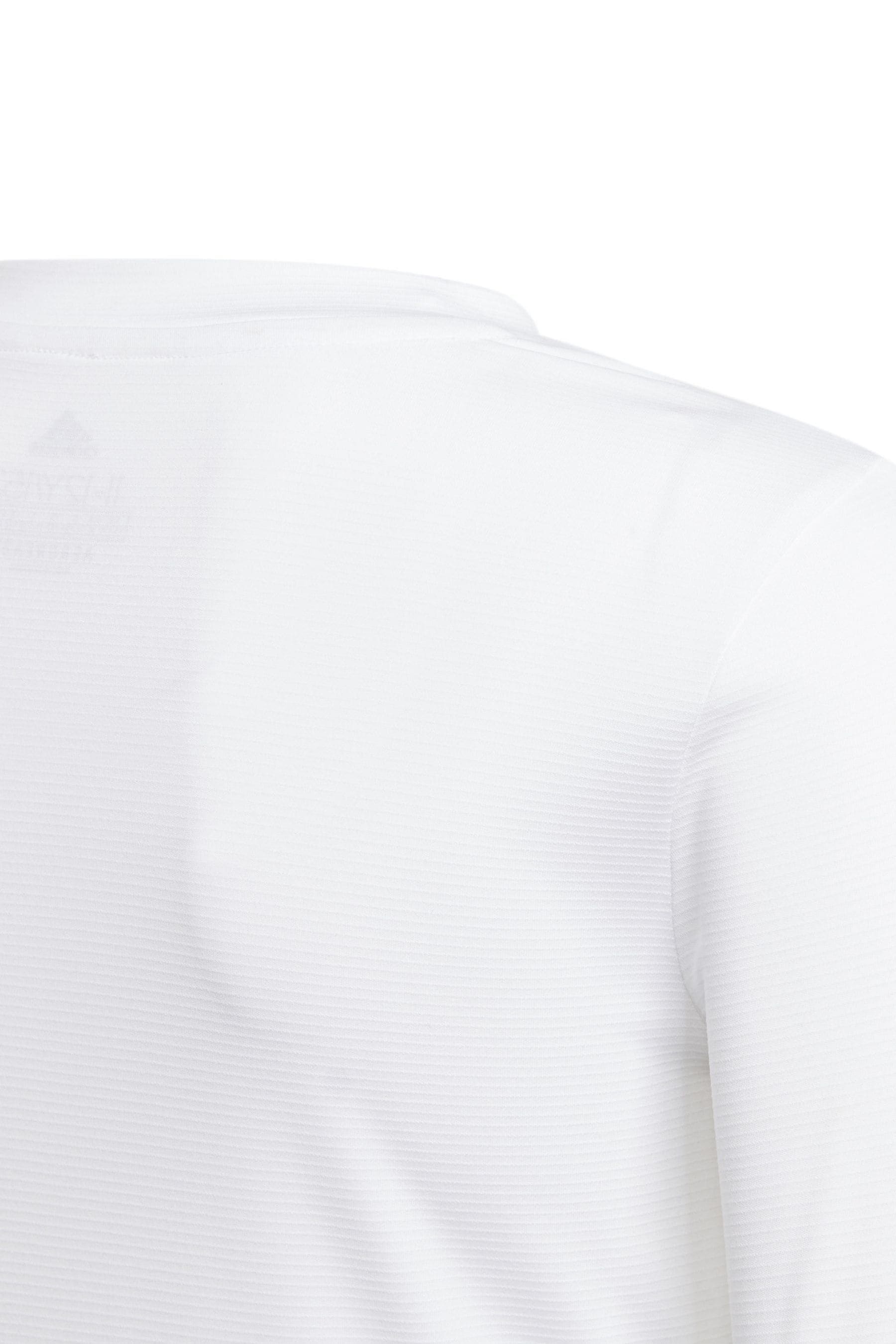 adidas White Team Base T-Shirt