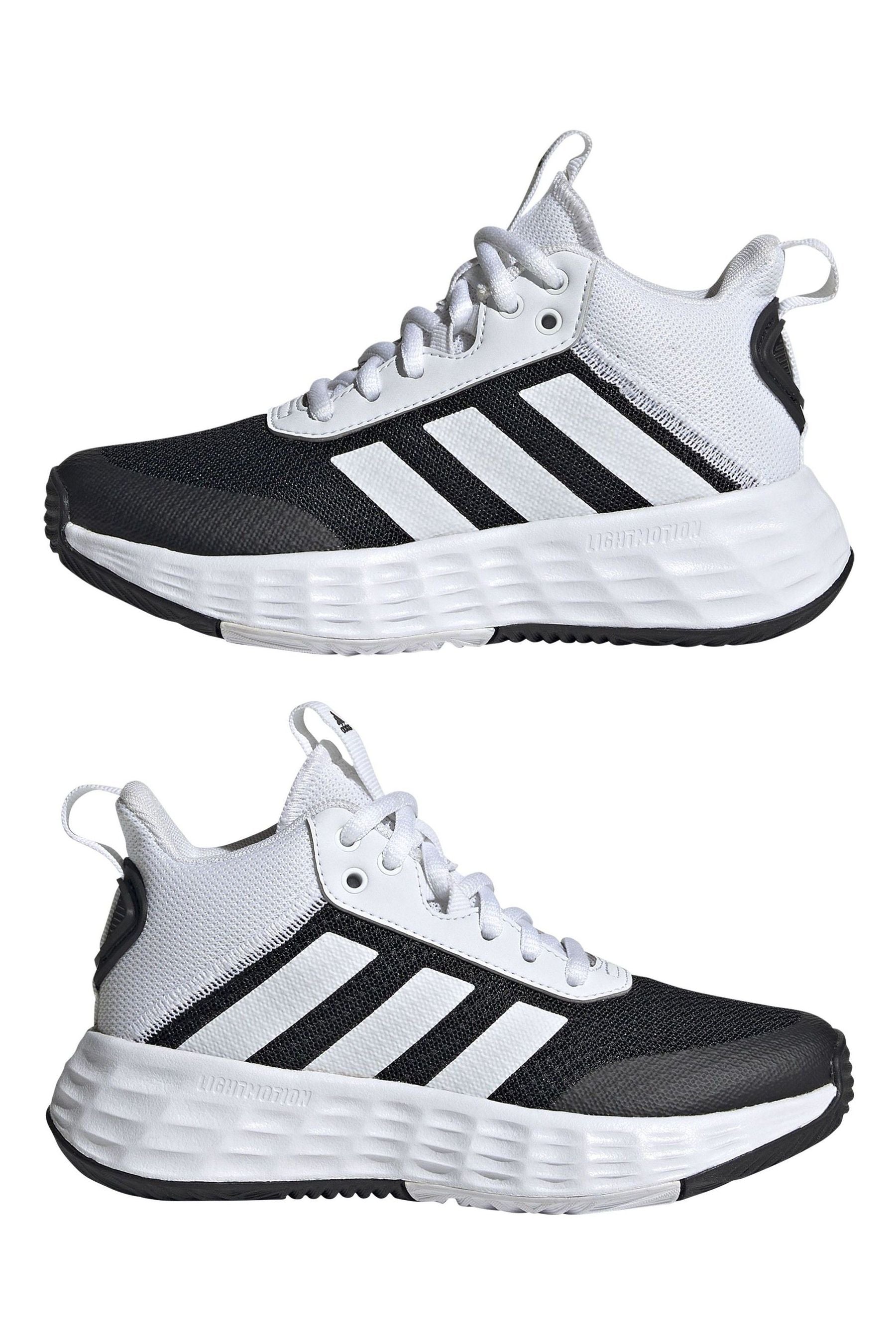 Black/White adidas Originals Ownthegame 2.0 Trainers