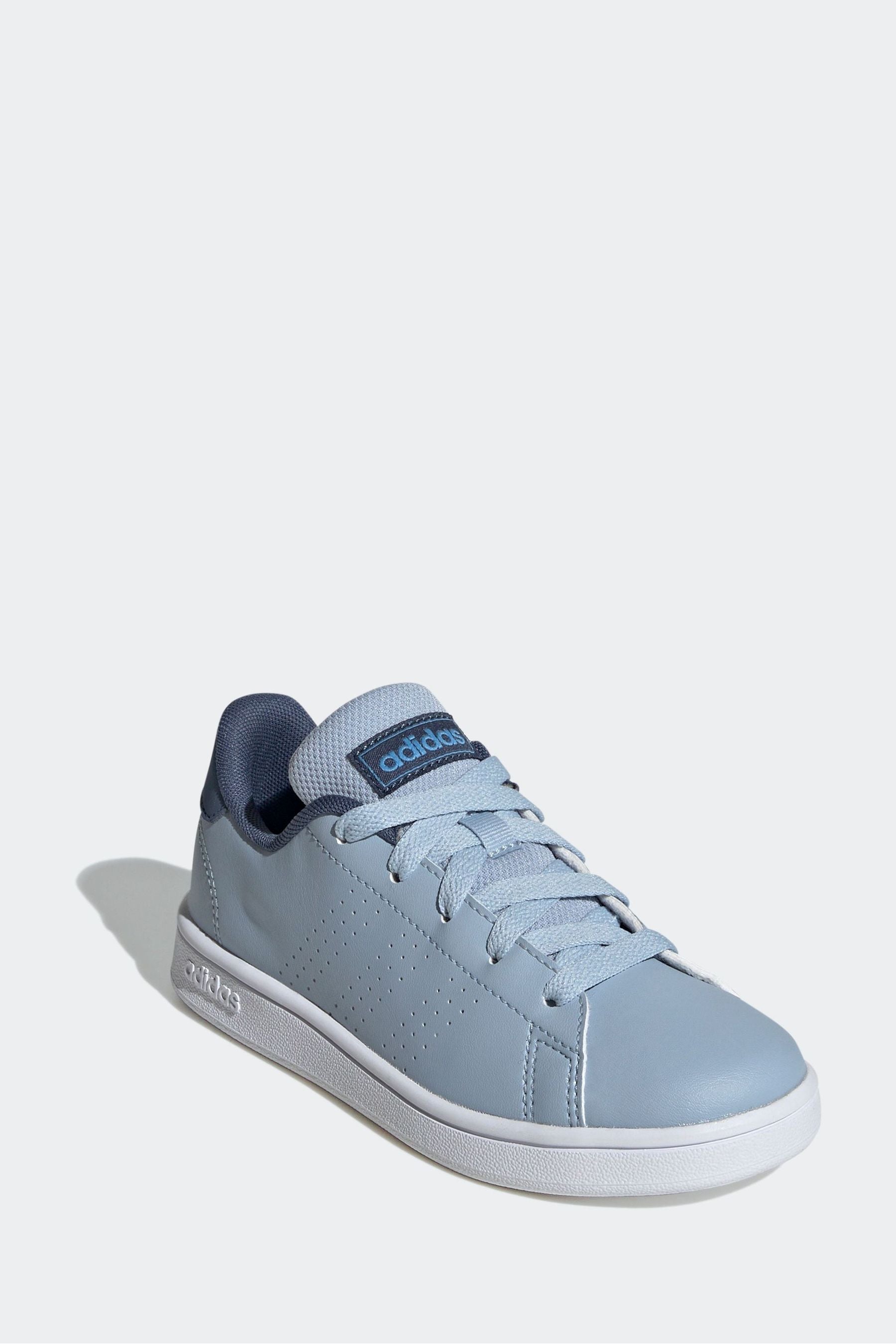 Blue adidas Sportswear Advantage Lifestyle Court Lace Trainers