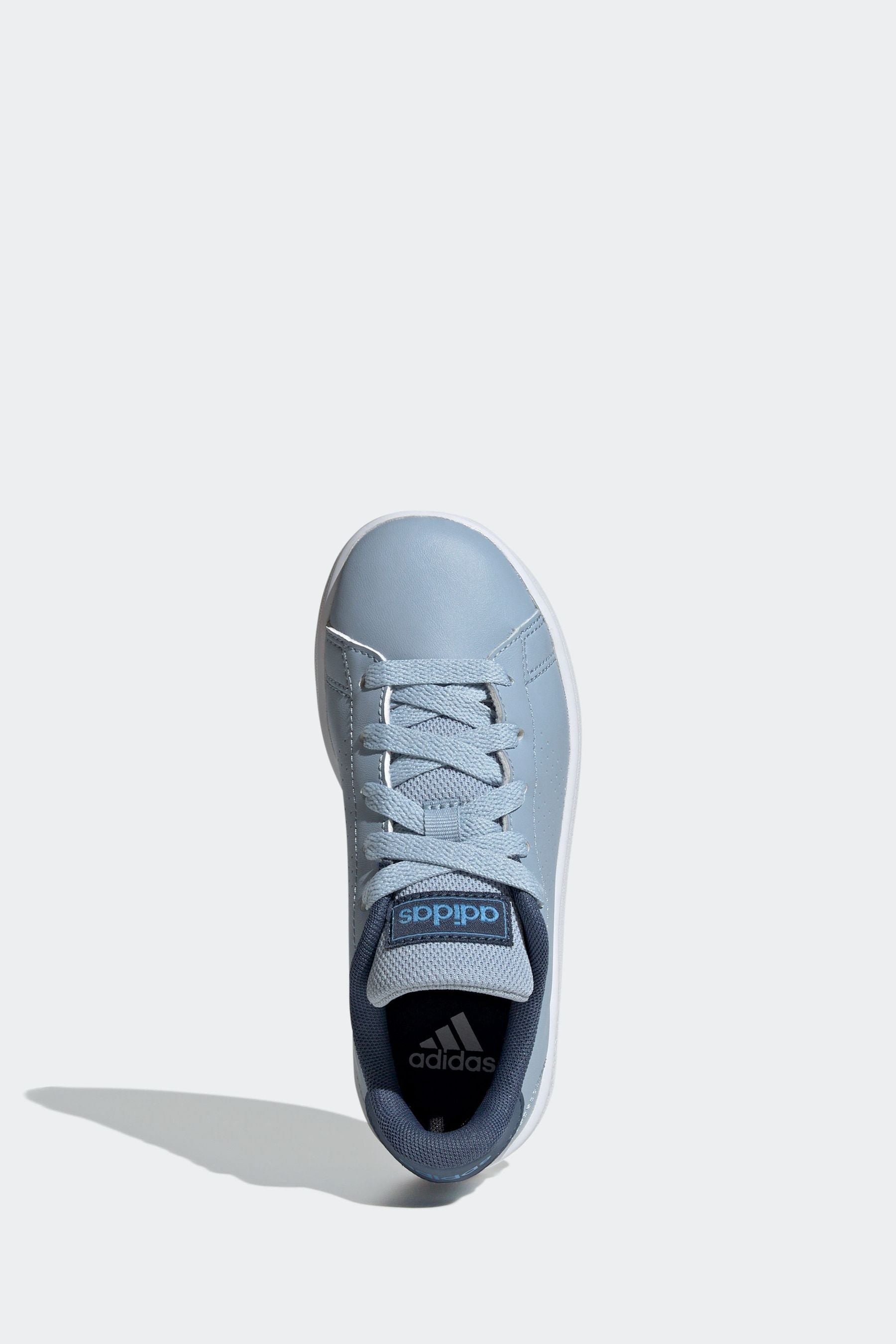 adidas Blue Sportswear Advantage Lifestyle Court Lace Trainers