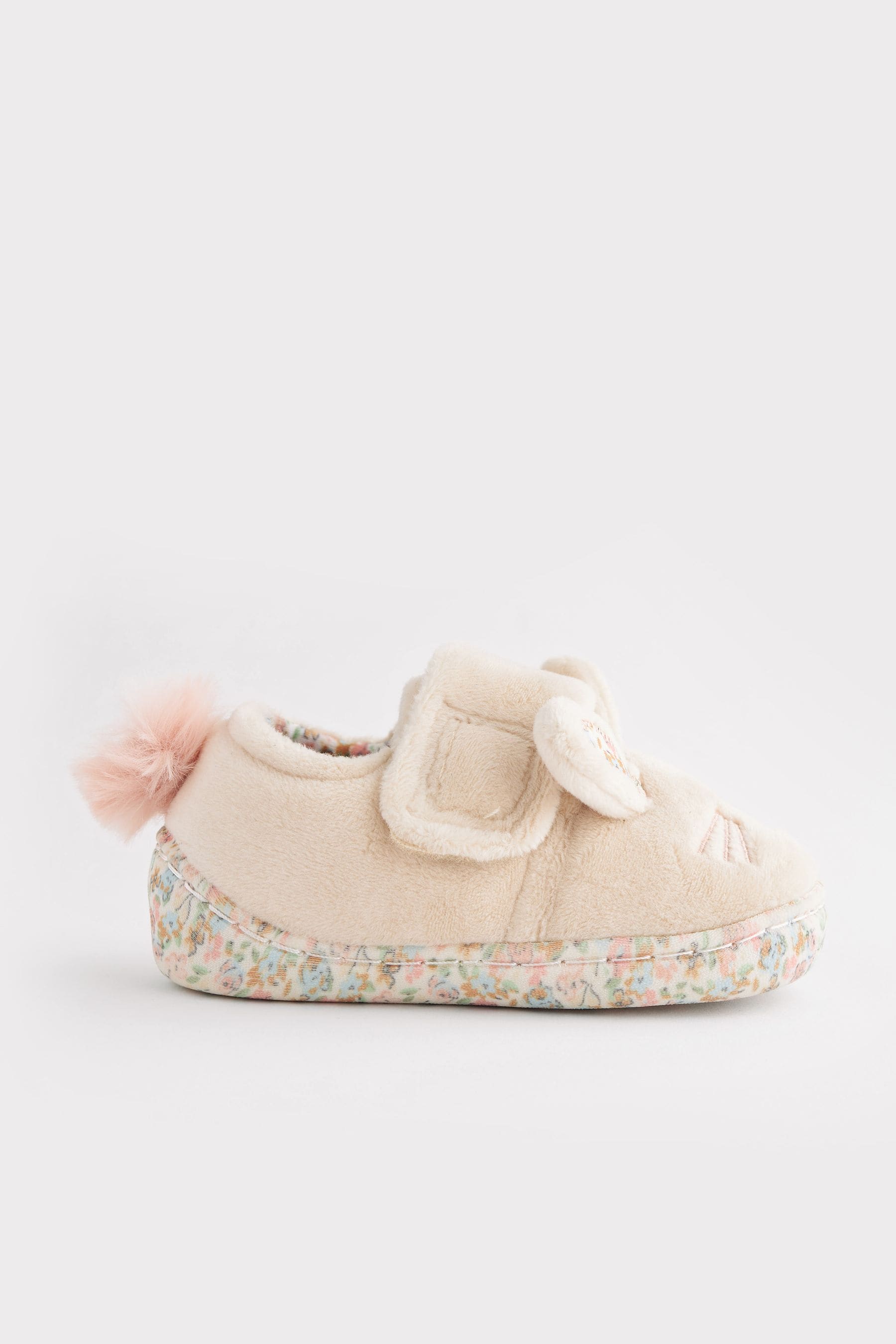 Cream Bunny Cupsole Slippers