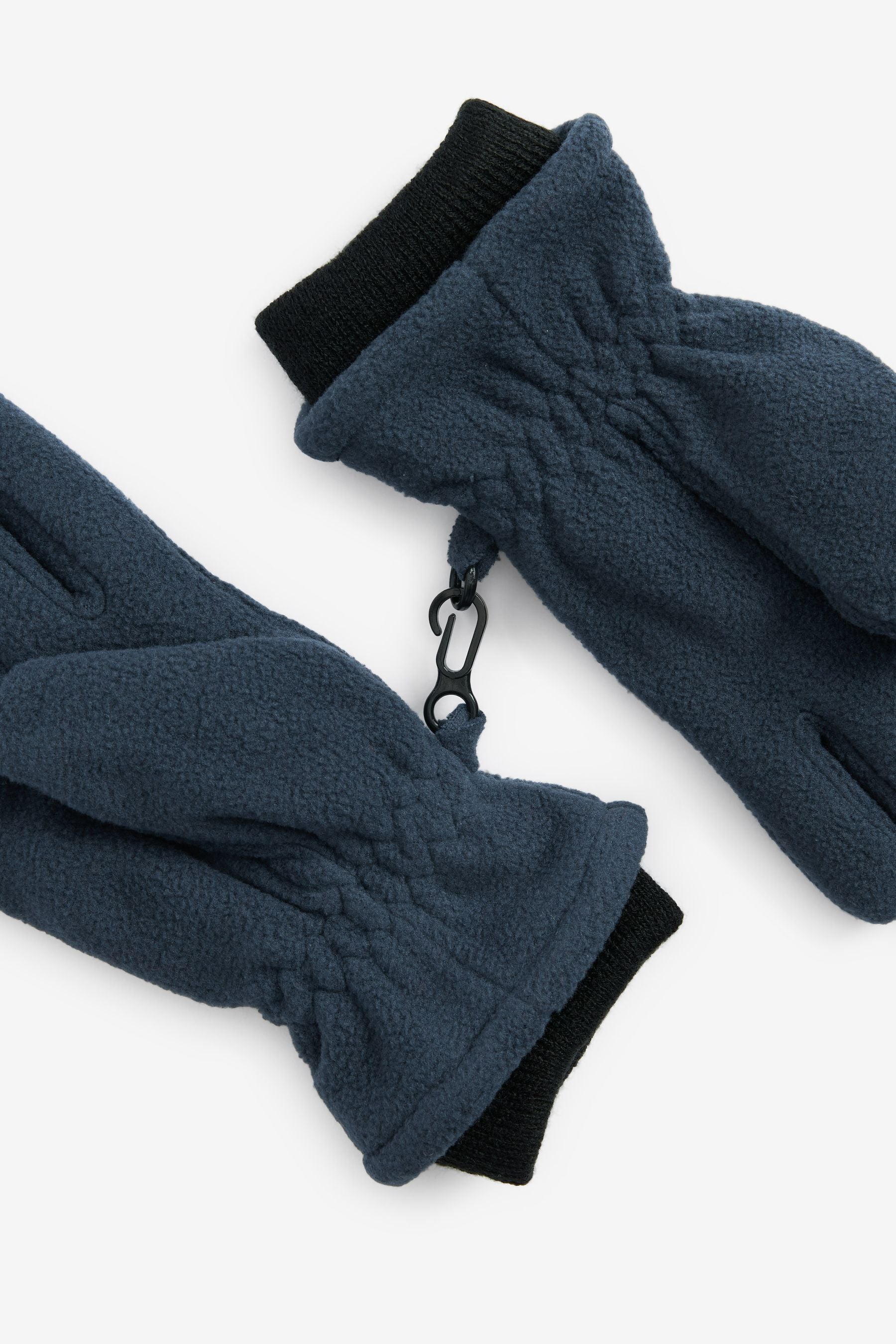 Navy Blue Fleece Gloves (3-16yrs)