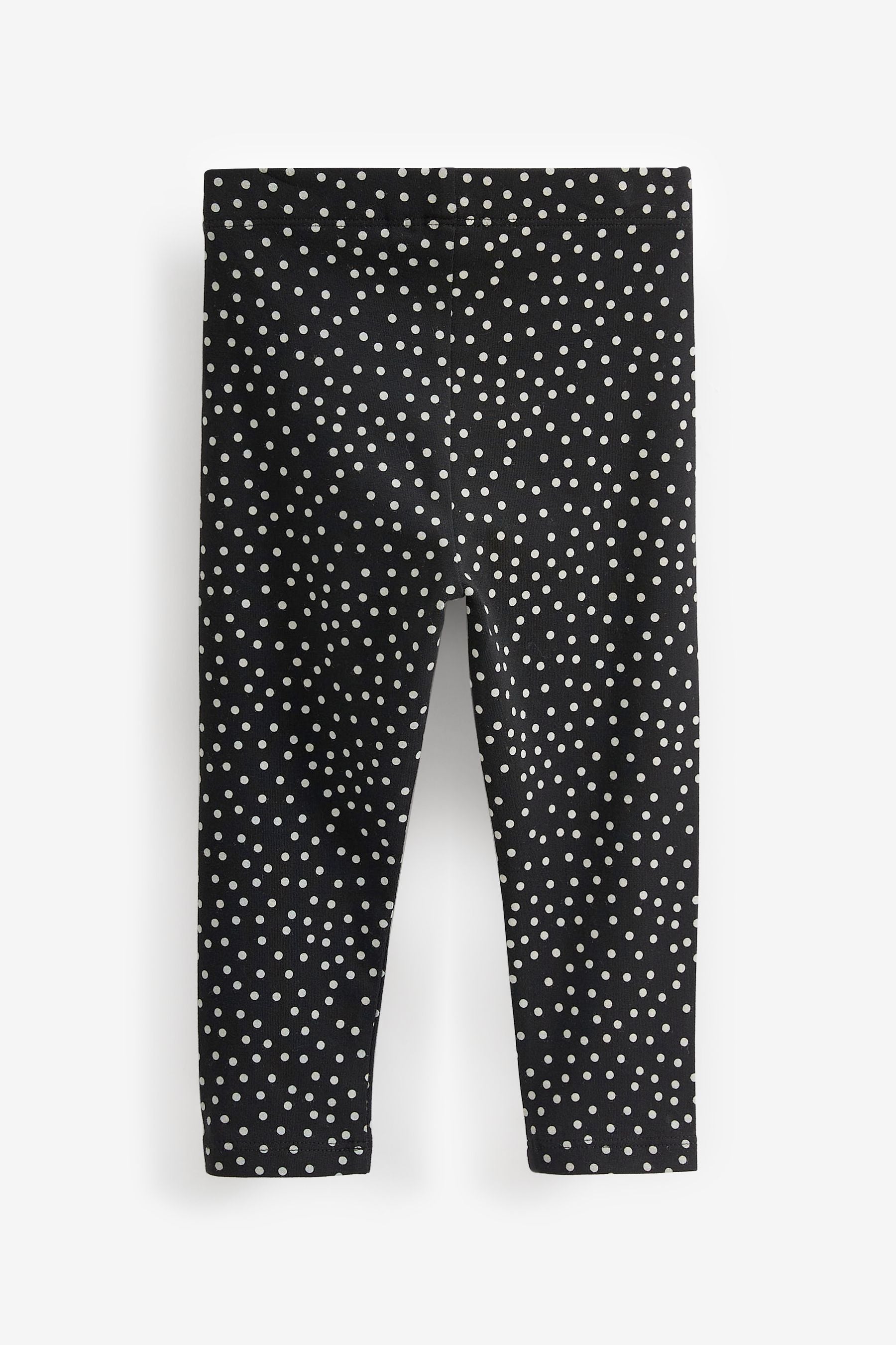 Black/White Mono Leggings 4 Pack (3mths-7yrs)