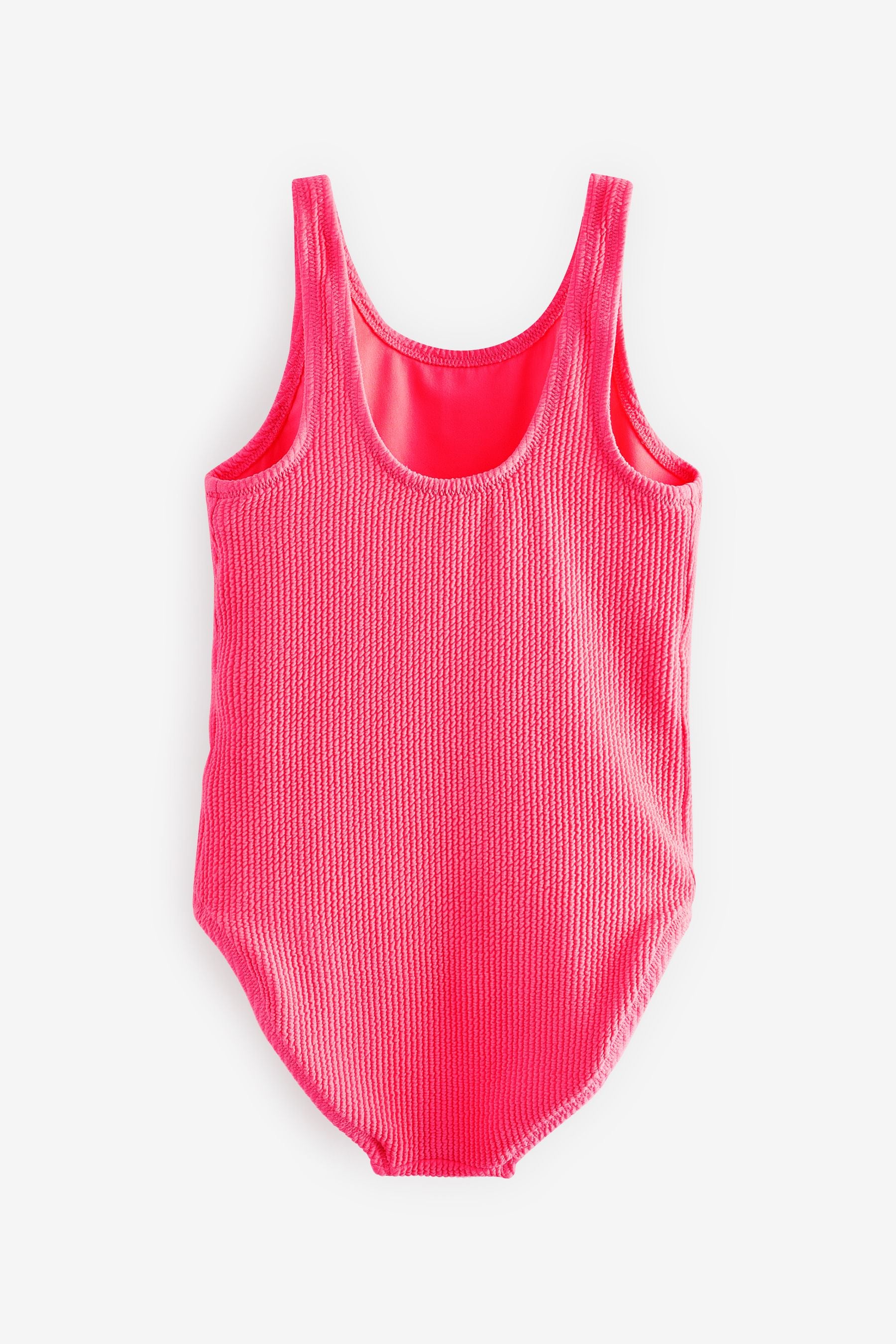 Pink Textured Swimsuit (3-16yrs)