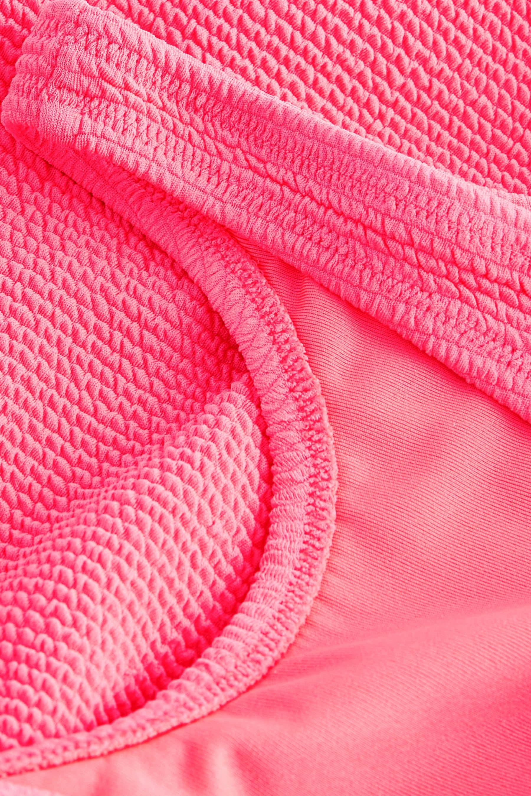 Pink Textured Swimsuit (3-16yrs)