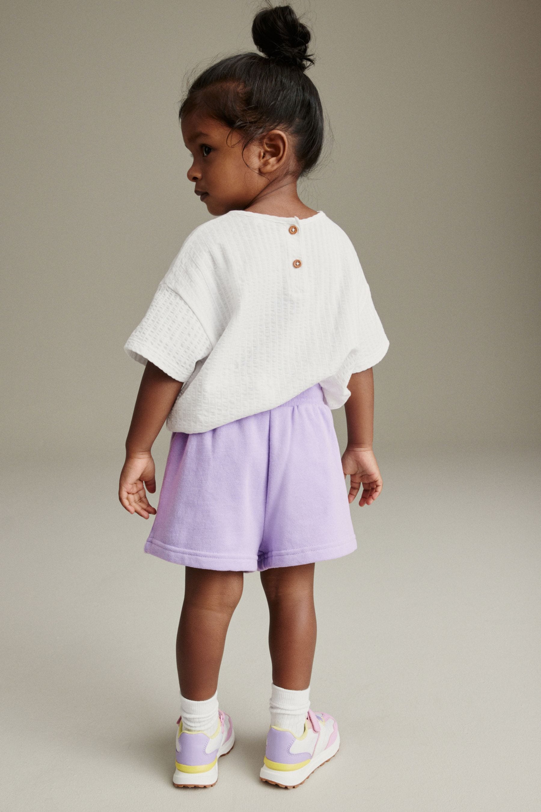 Lilac Purple Shorts (3mths-7yrs)