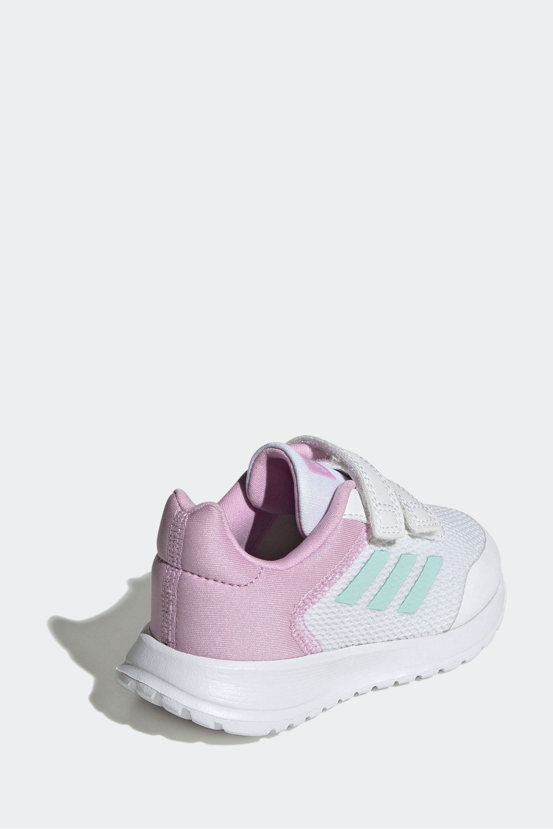 White adidas Infant Sportswear Tensaur Run Trainers