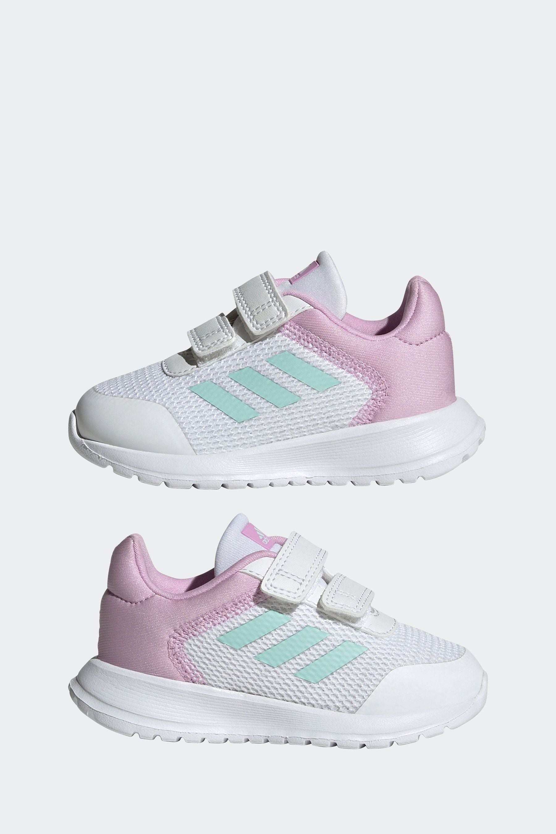 White adidas Infant Sportswear Tensaur Run Trainers