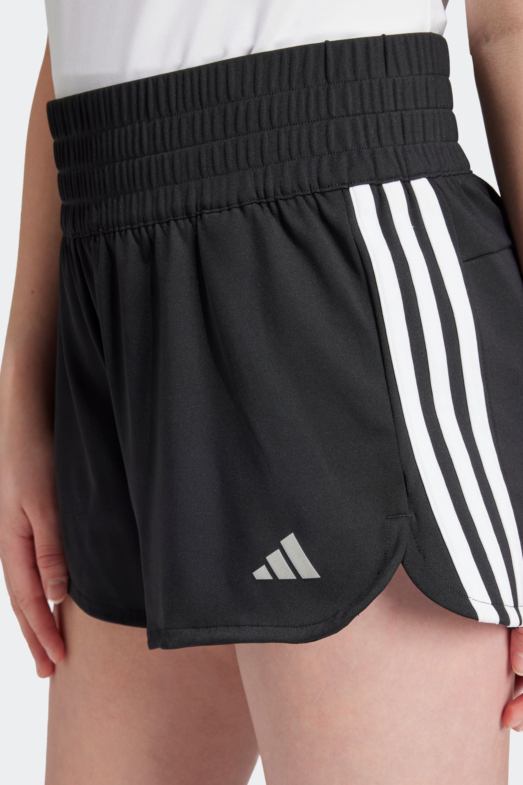 adidas Black Kids Pacer Shorts