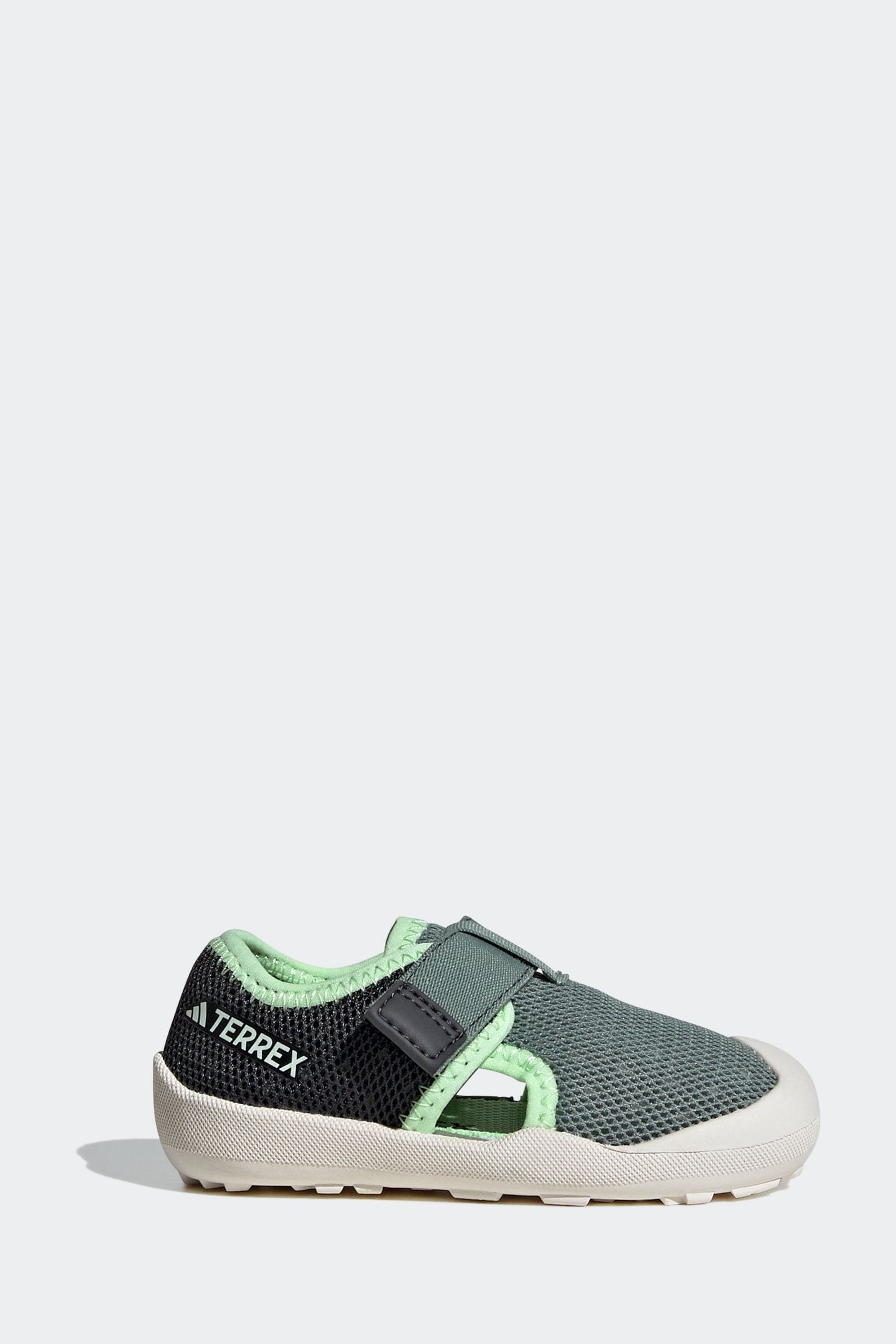 Green adidas Infant Terrex Captain Toey Trainers