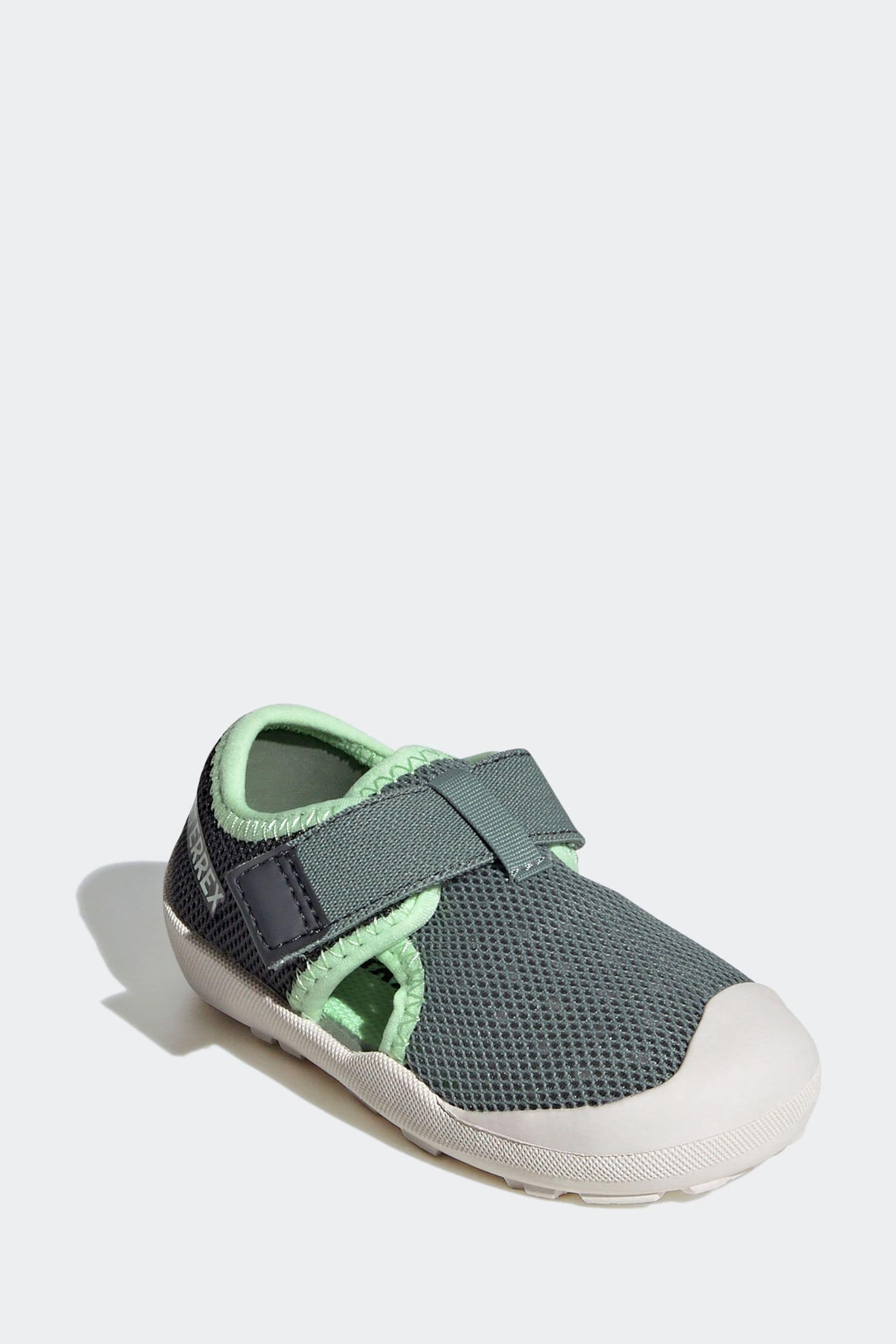 Green adidas Infant Terrex Captain Toey Trainers