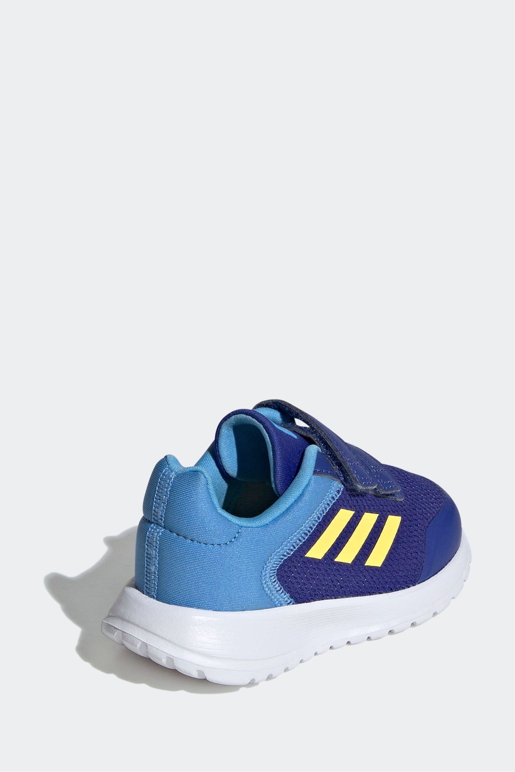 Blue/Yellow adidas Infant Sportswear Tensaur Run Trainers