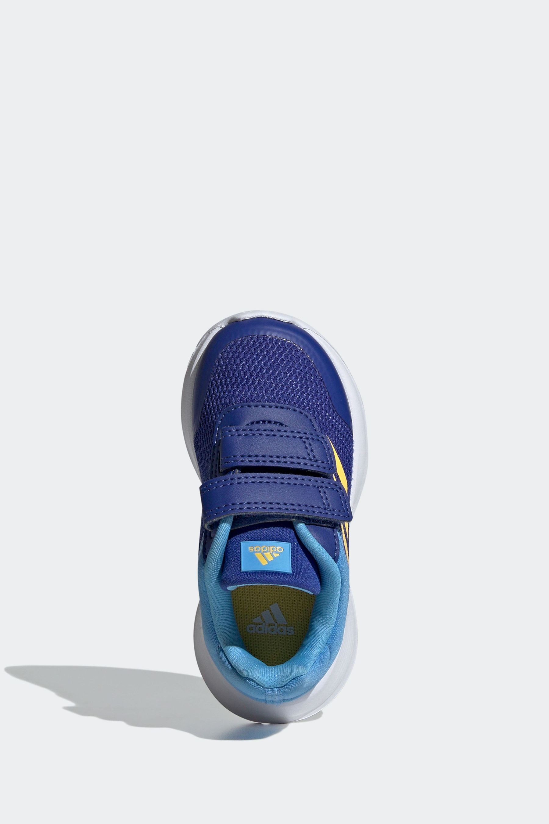 Blue/Yellow adidas Infant Sportswear Tensaur Run Trainers