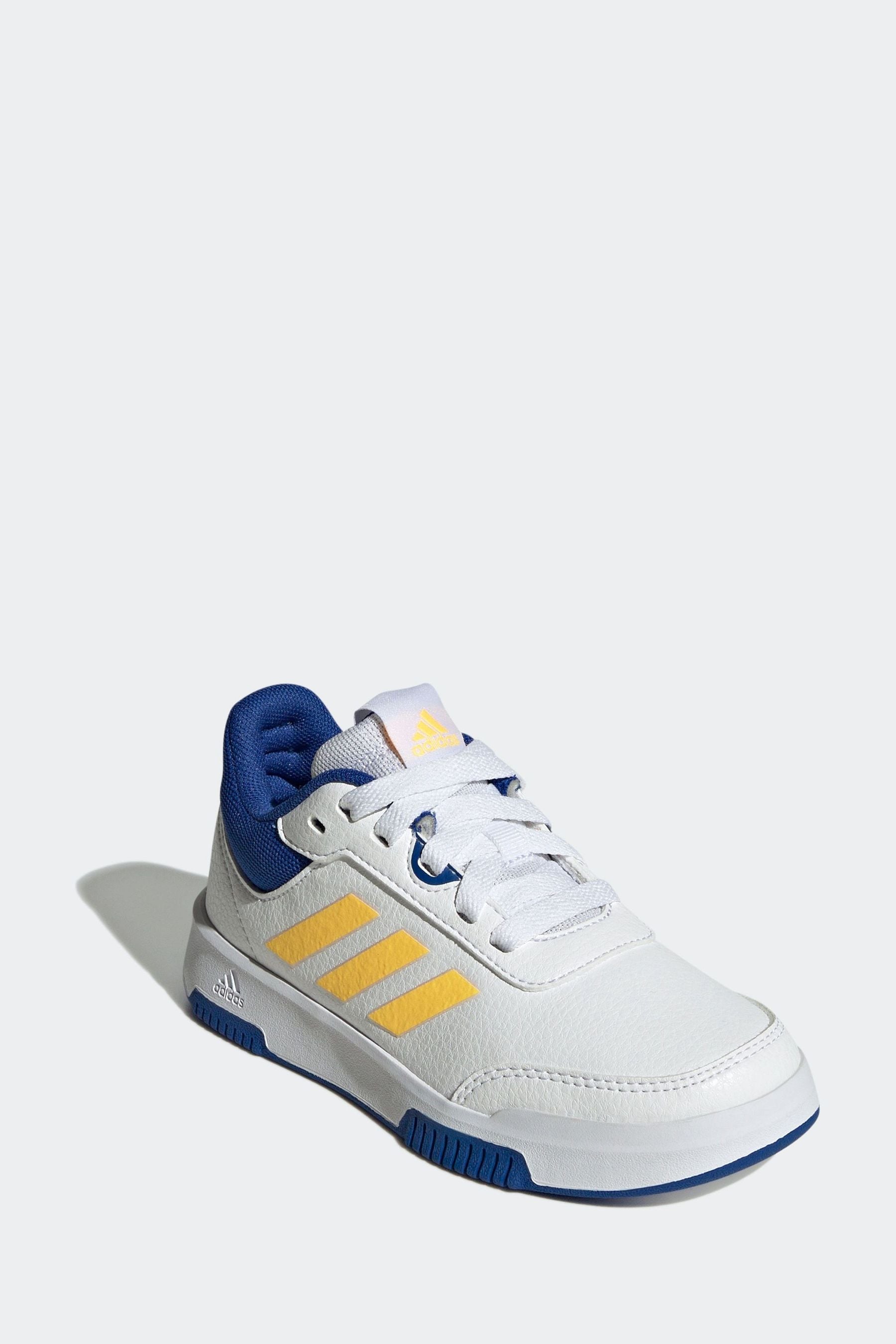 Blue/Yellow adidas Kids Tensaur Sport 2.0 K Trainers