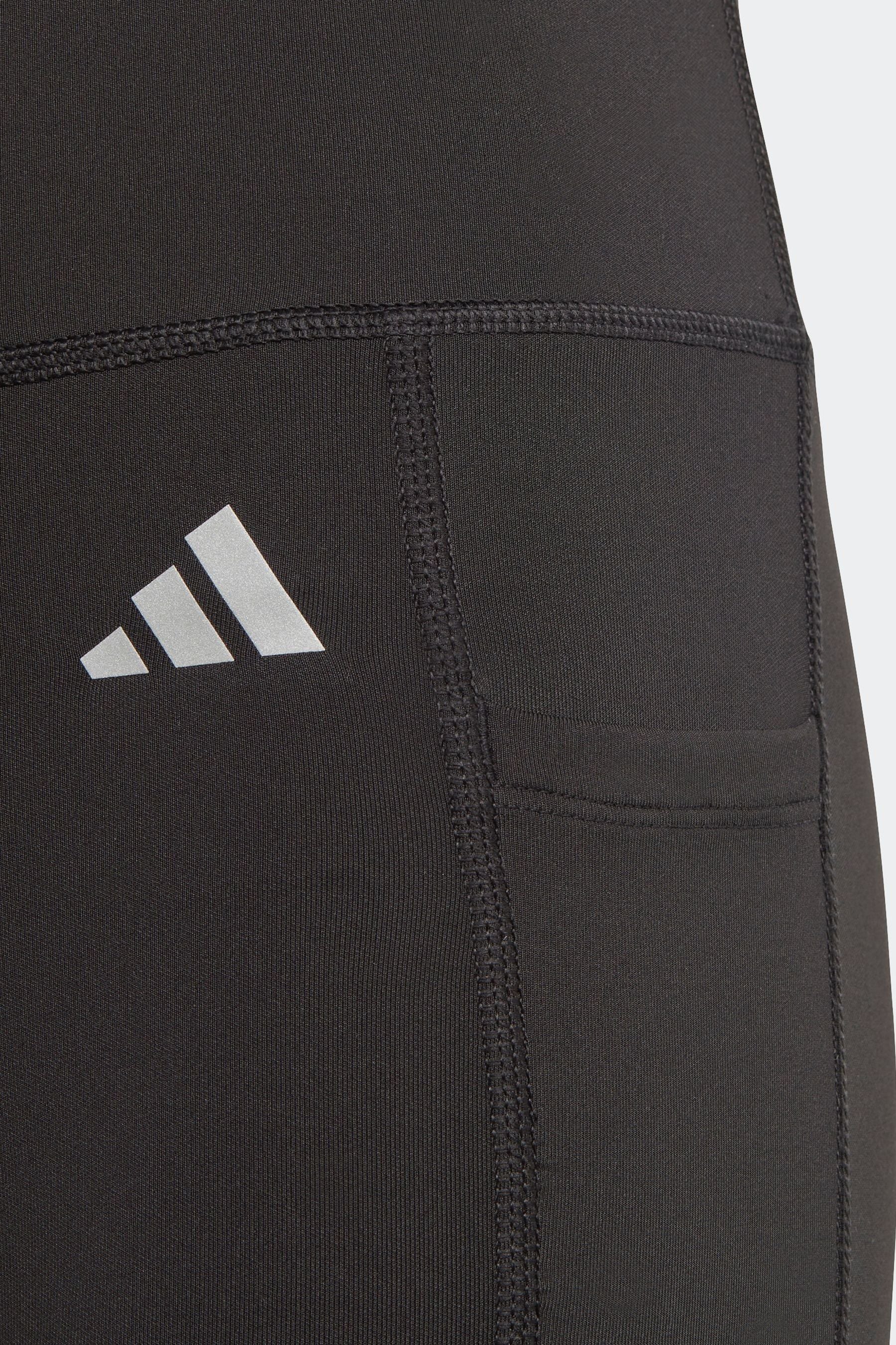 adidas Black Kids Sportswear Optime 7/8 Leggings