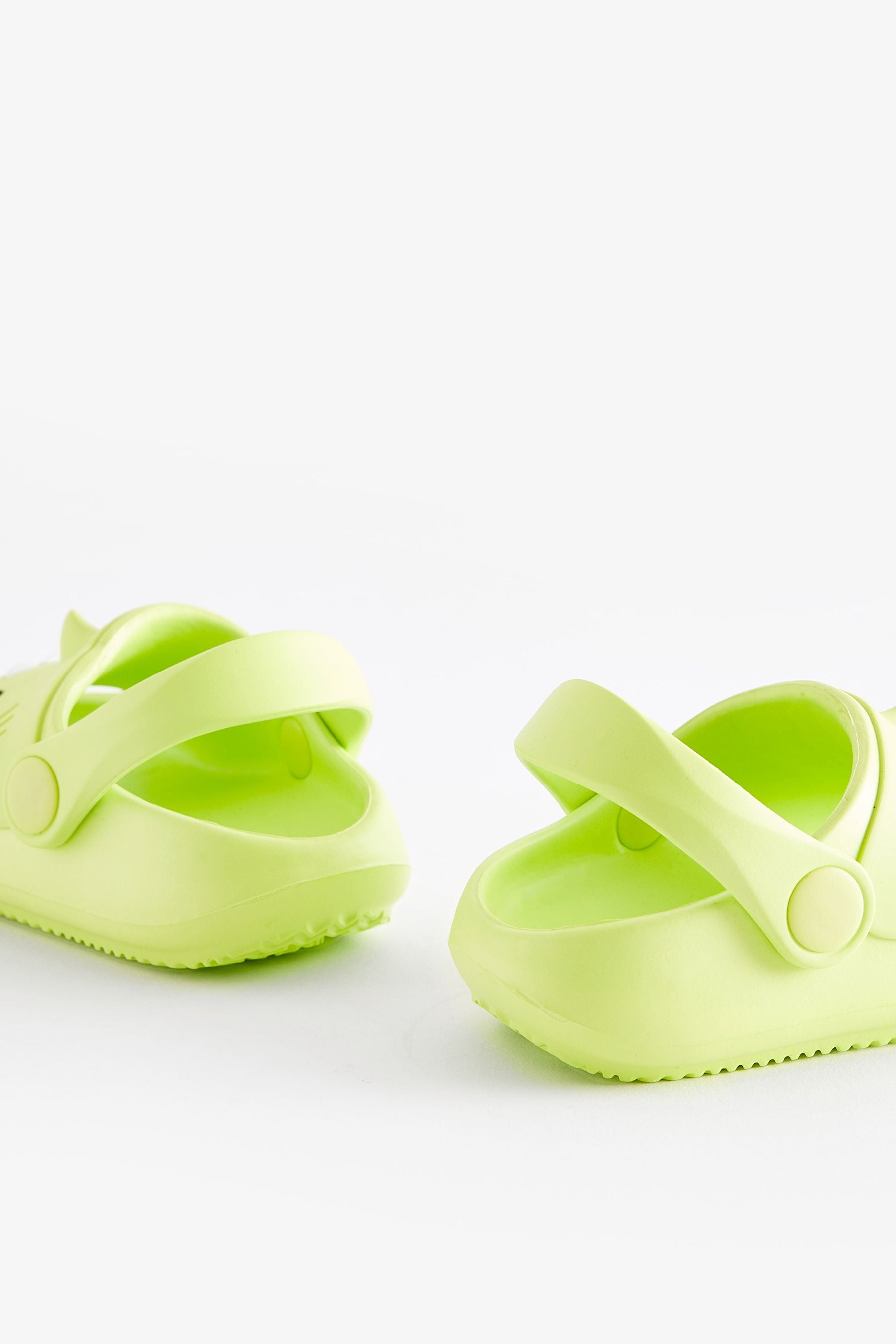 Lime Green Shark Character Sliders