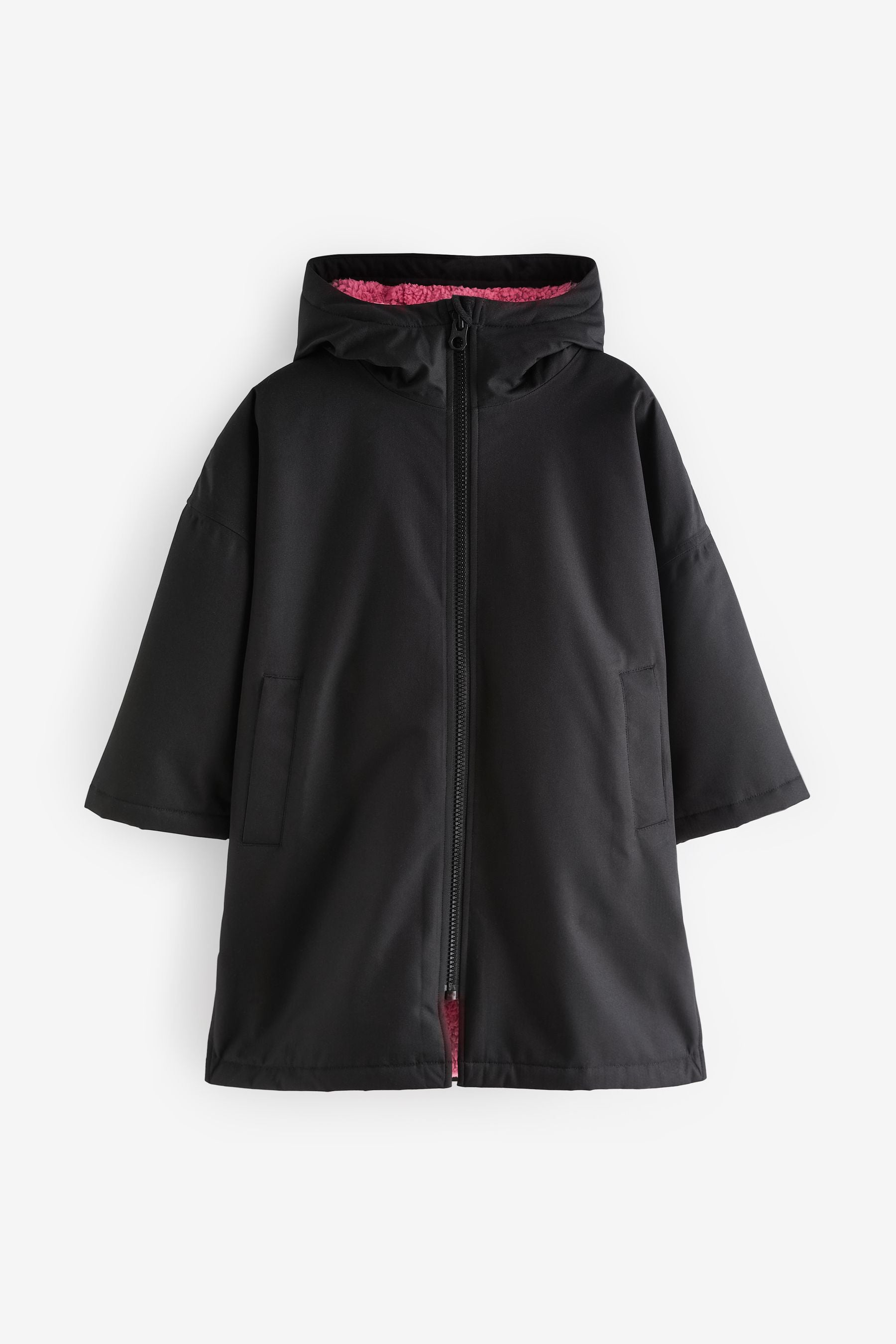 Black Waterproof Changing Robe (3-16yrs)