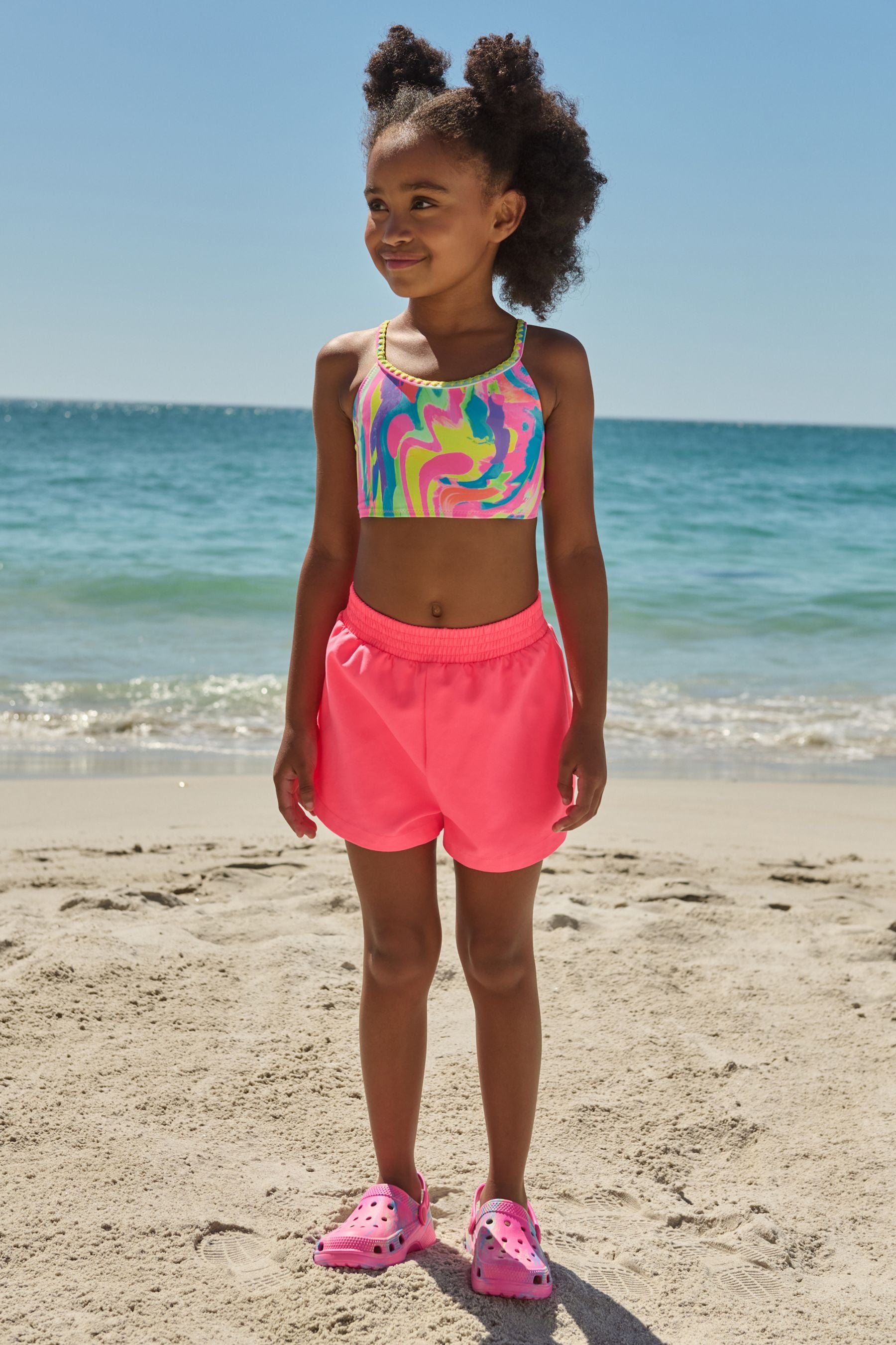 Pink 2-In-1 Shorts (3-16yrs)