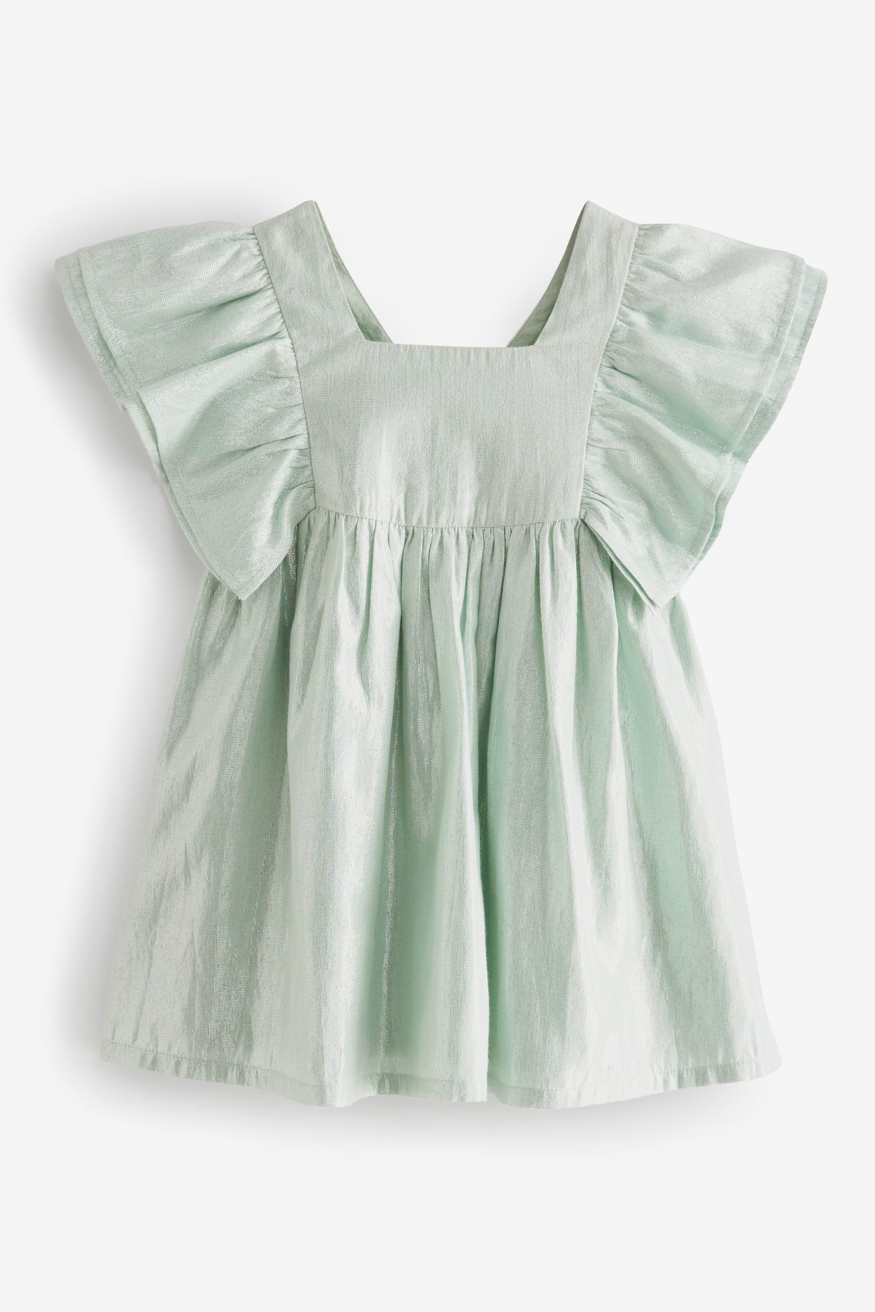 Mint Green Shimmer Party Dress (3mths-8yrs)