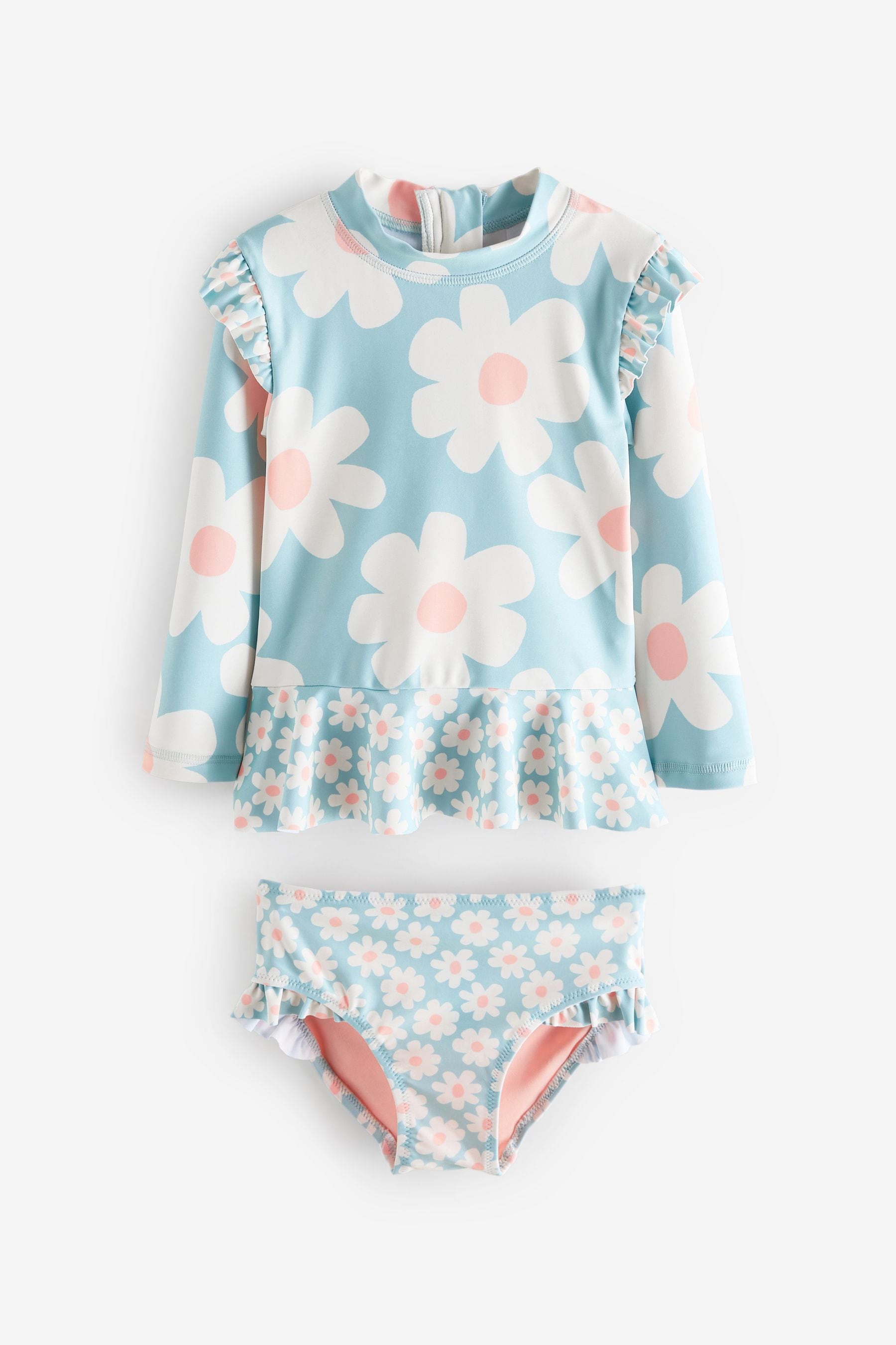 Blue Daisy Sunsafe Swim 2 Piece Set (0mths-7yrs)