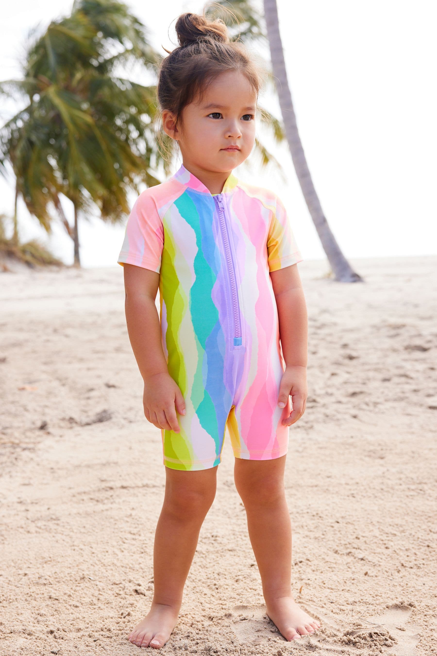 Multi Rainbow Sunsafe Swimsuit (3mths-7yrs)