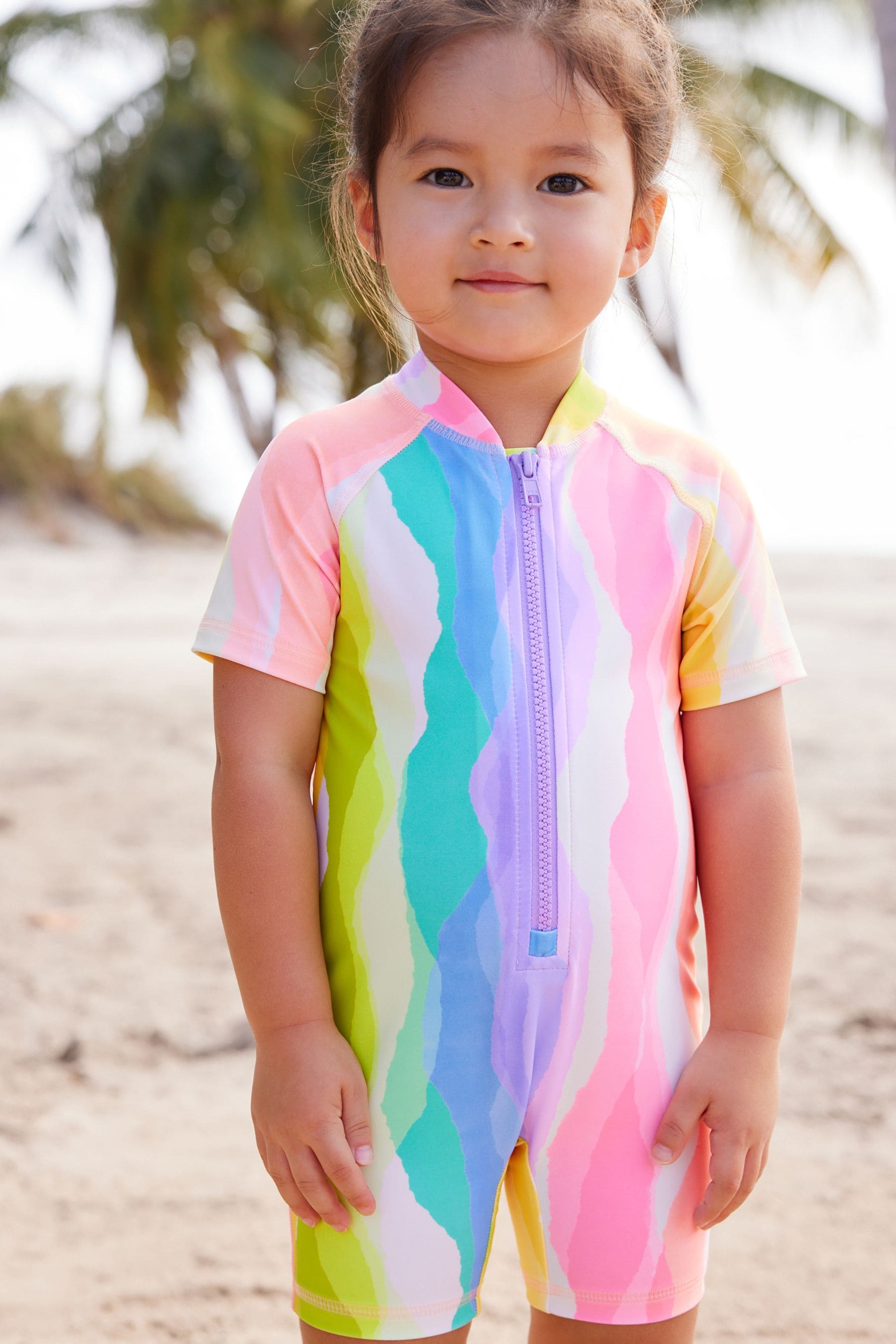 Multi Rainbow Sunsafe Swimsuit (3mths-7yrs)