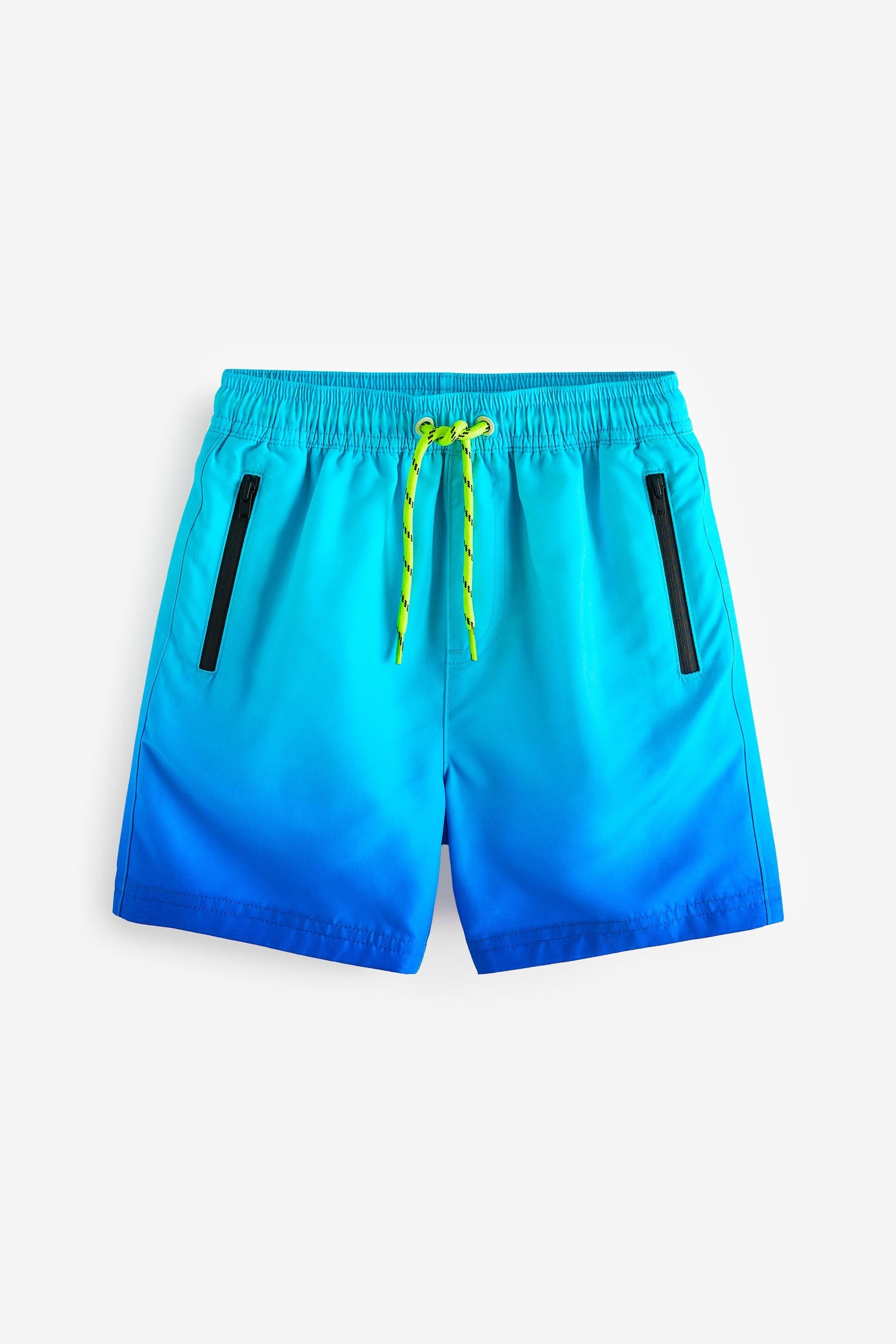 Blue Dip Dye Swim Shorts (3-16yrs)