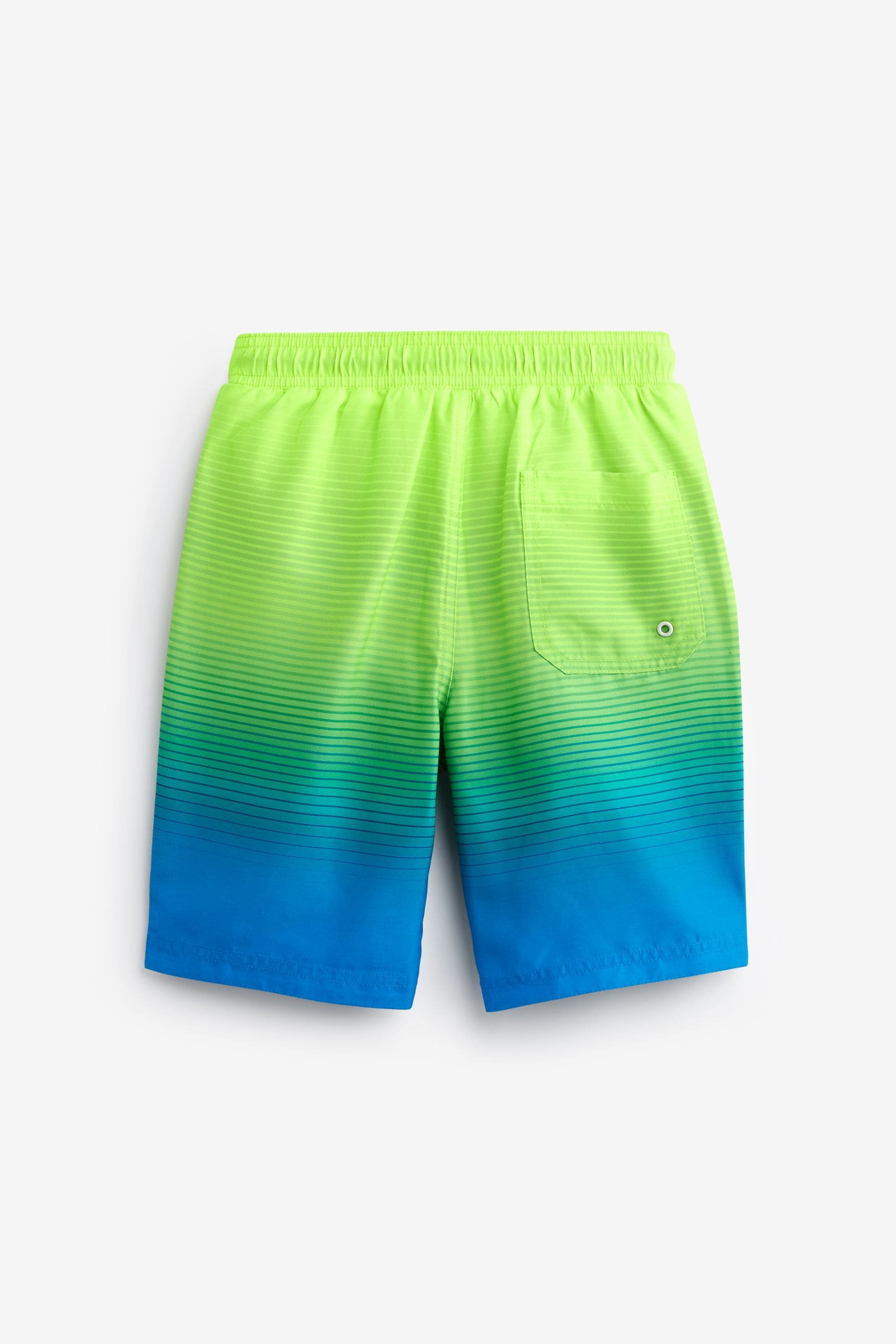 Lime Green Board Swim Shorts (3-16yrs)