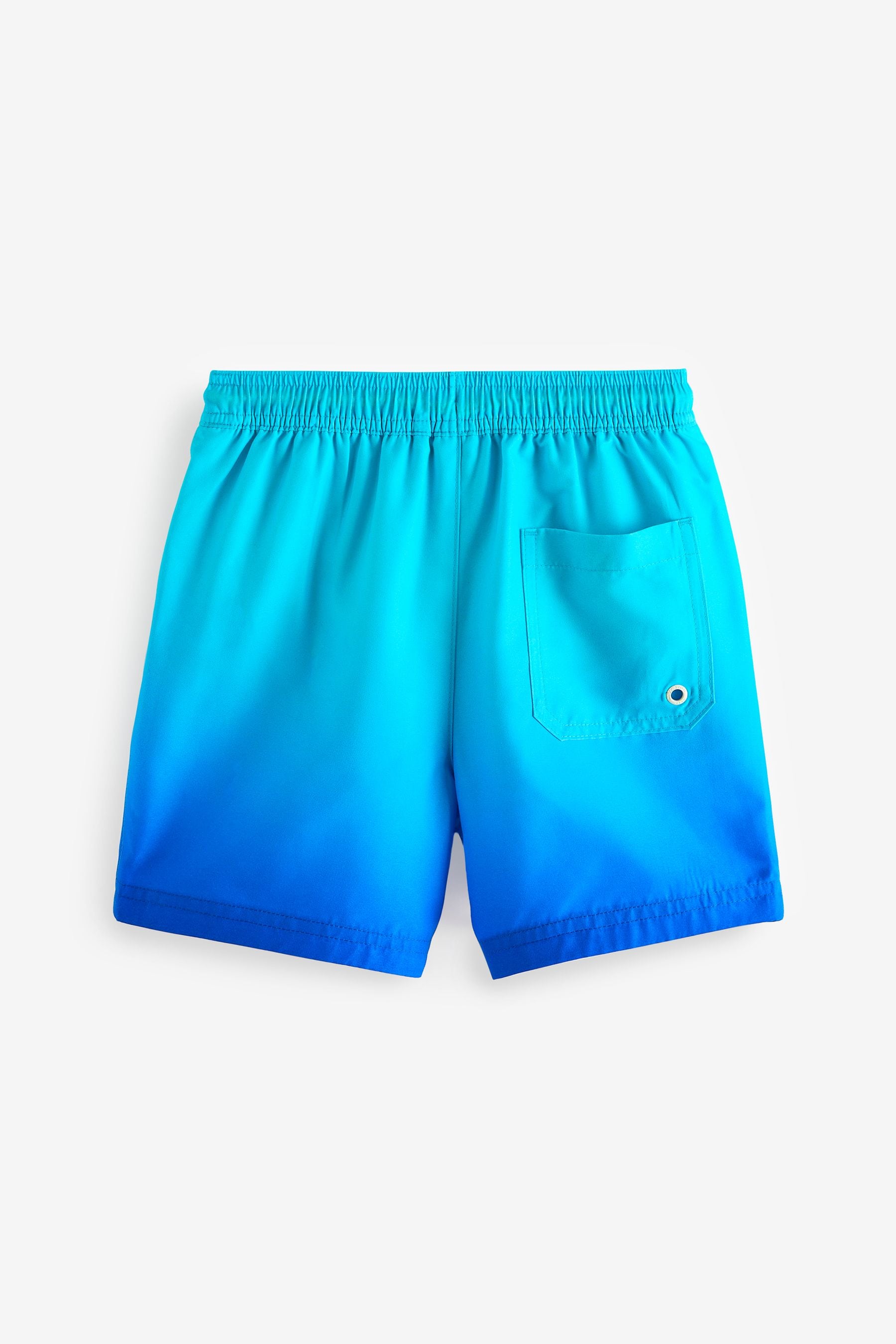 Blue Dip Dye Swim Shorts (3-16yrs)