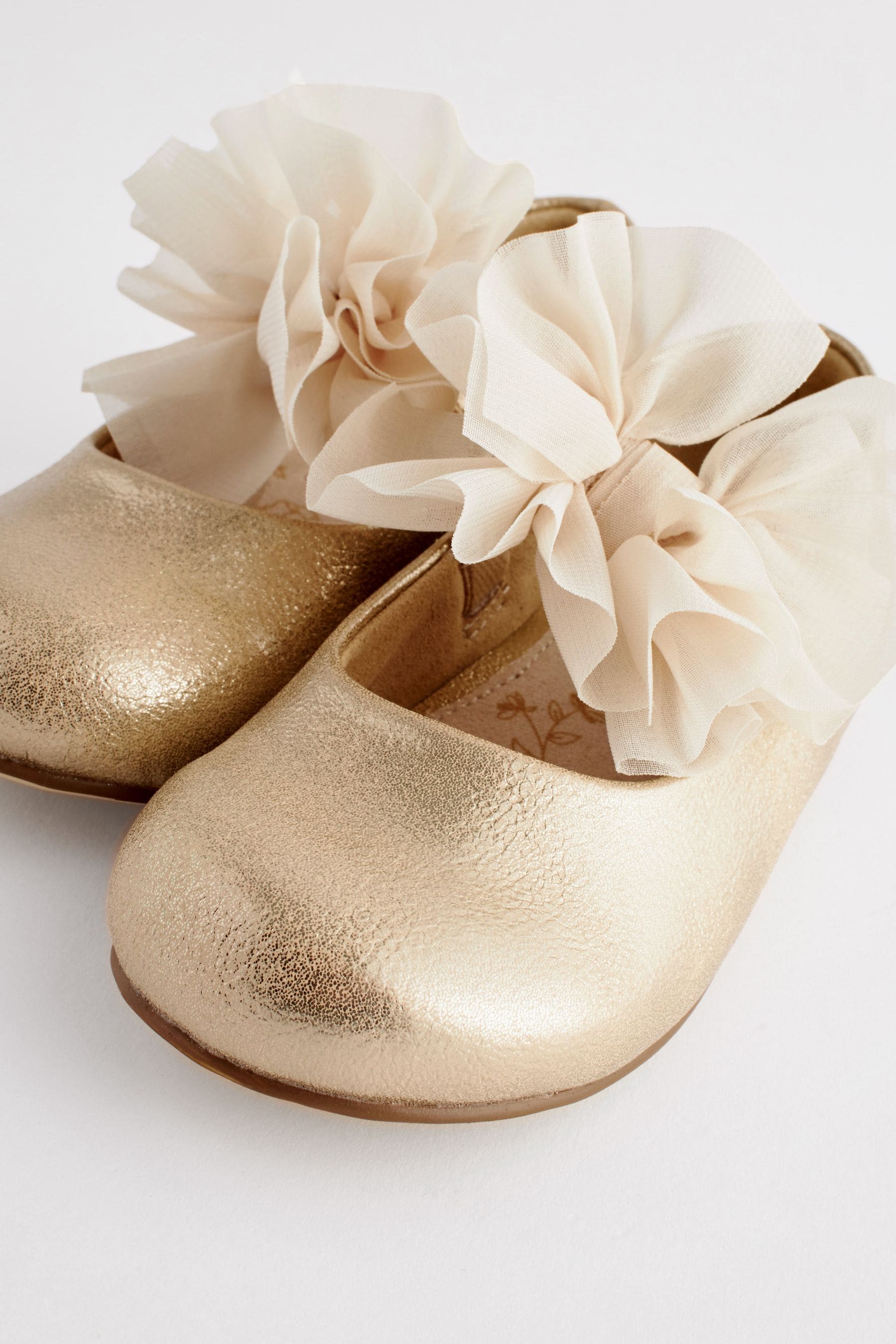 Gold Standard Fit (F) Mary Jane Bridesmaid Bow Occasion Shoes