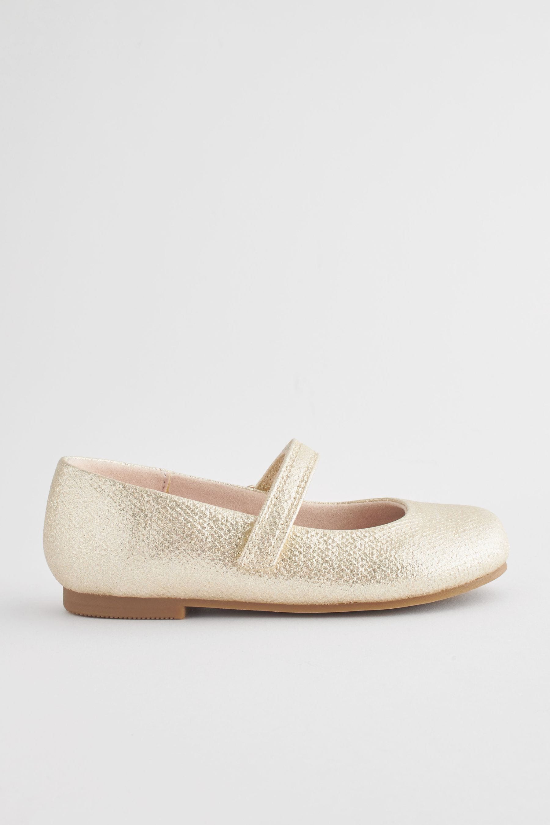 Gold Standard Fit (F) Mary Jane Touch Fastening Occasion Shoes