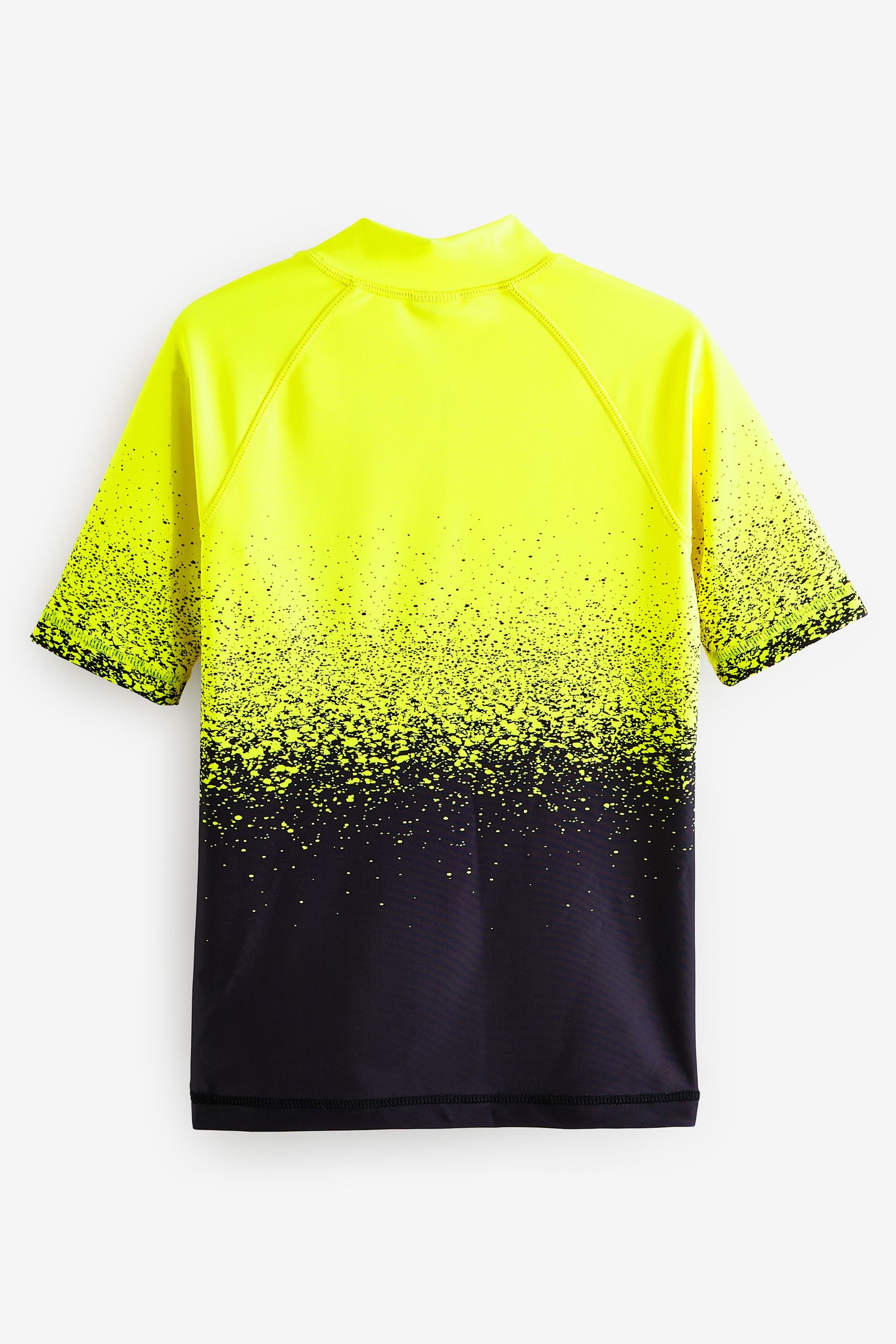 Yellow/Black Short Sleeve Sunsafe Rash Vest (1.5-16yrs)