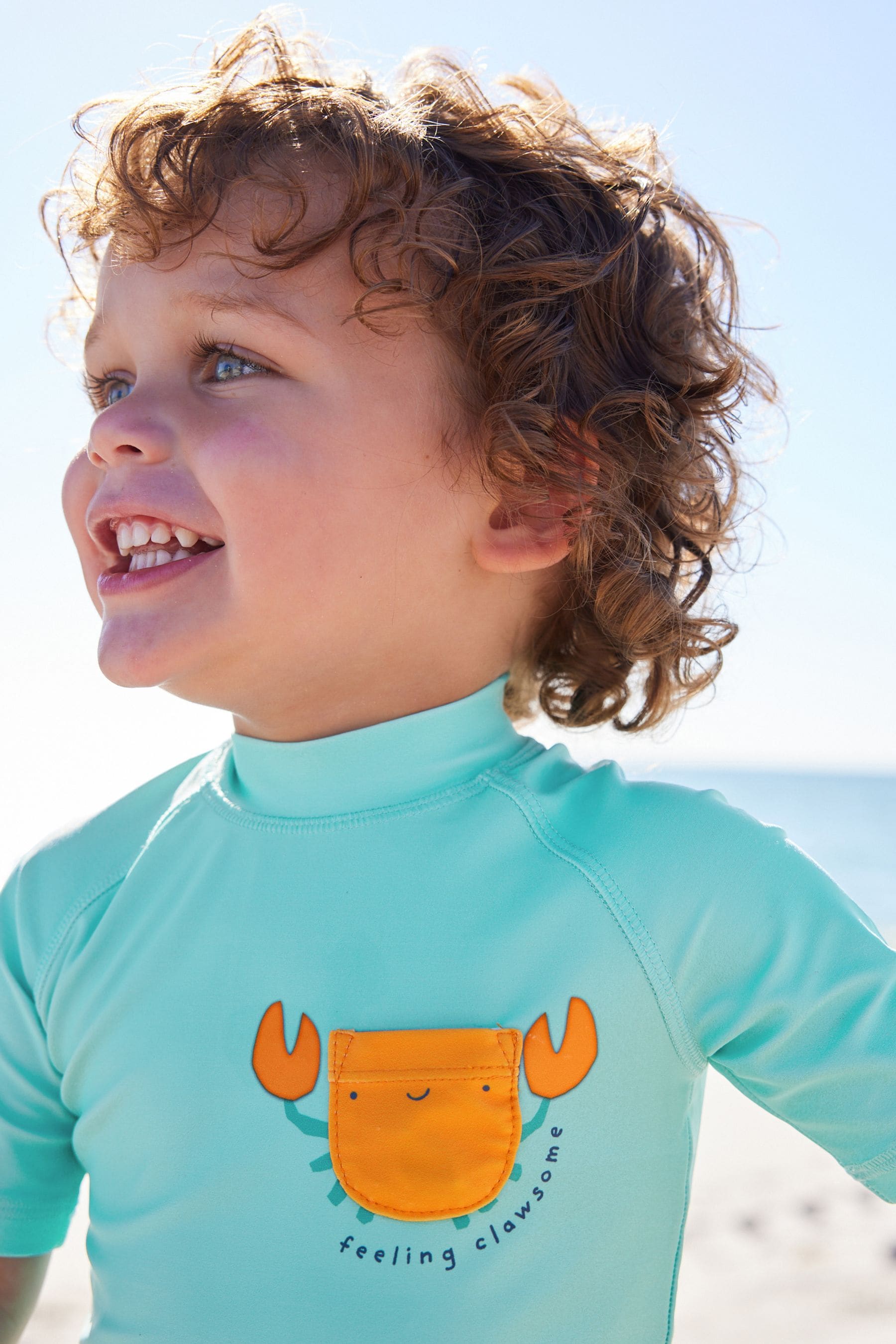 Blue Crab Sunsafe Top and Shorts Set (3mths-7yrs)