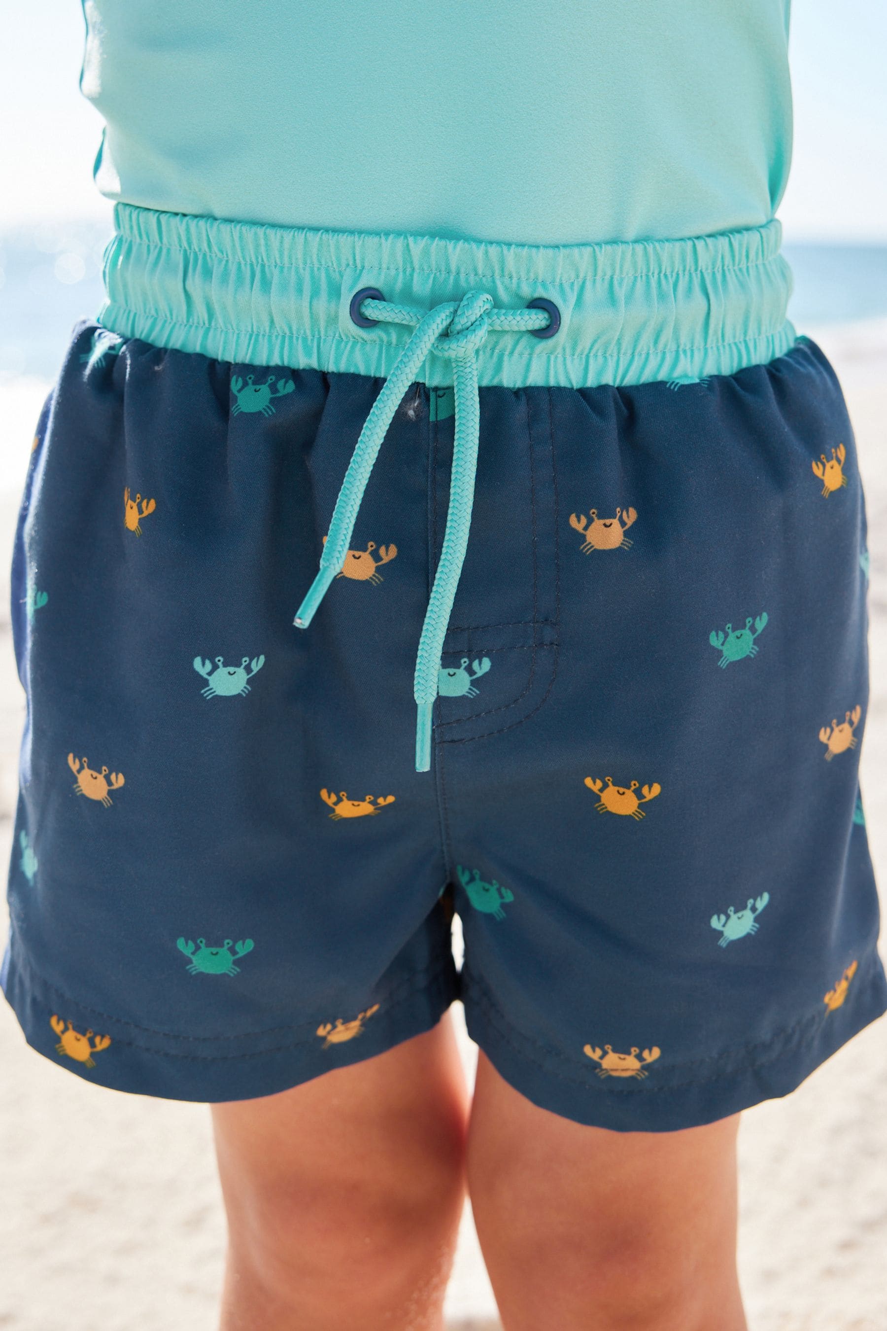 Blue Crab Sunsafe Top and Shorts Set (3mths-7yrs)