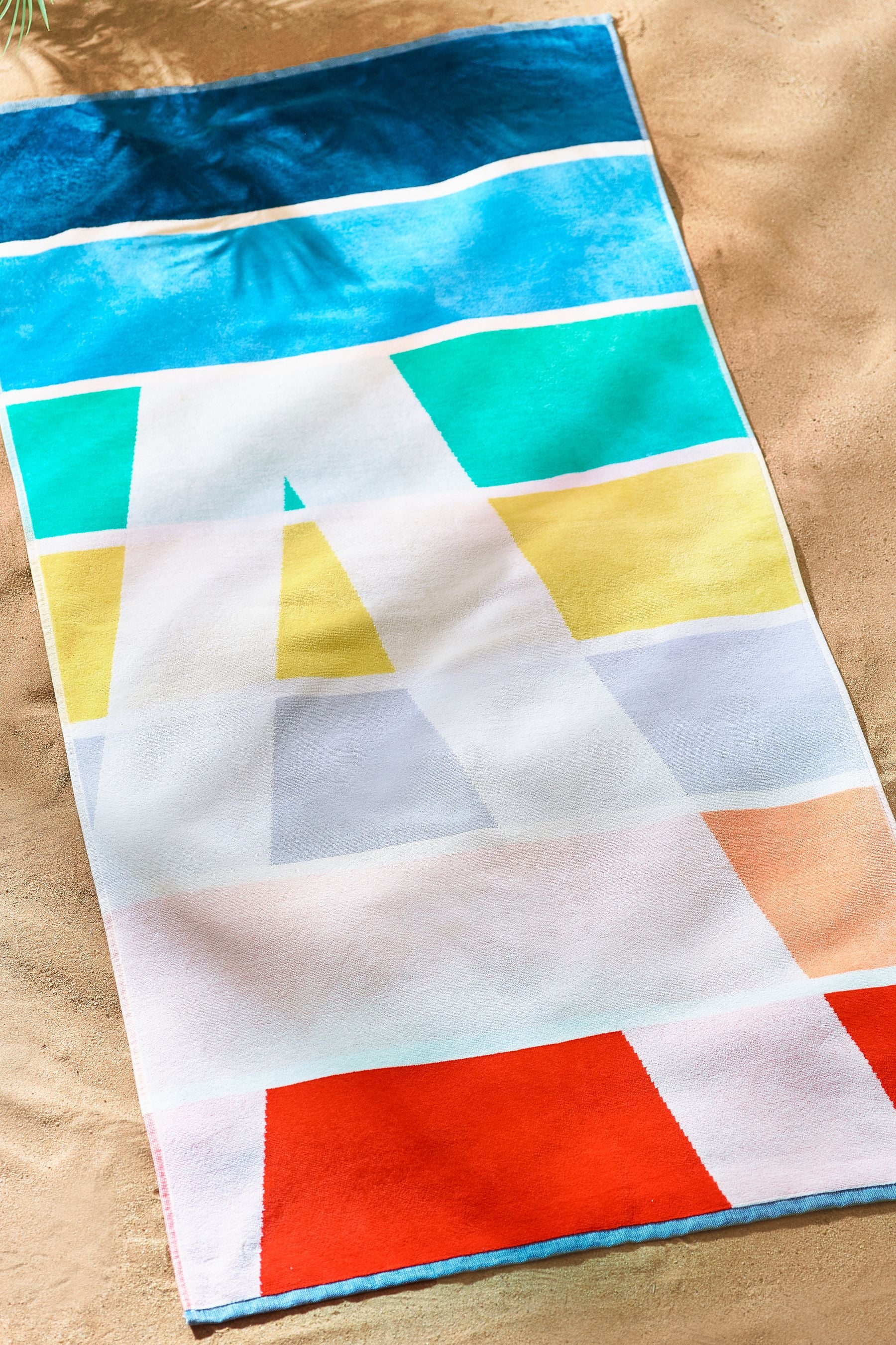 Multi Monogram 100% Cotton Beach Towel