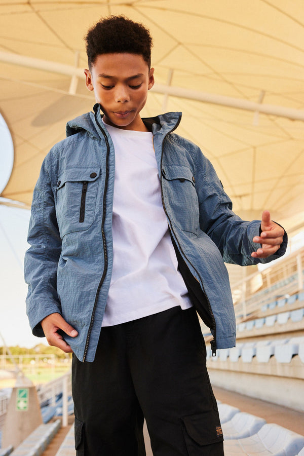 Blue Lightweight Anorak (3-16yrs)