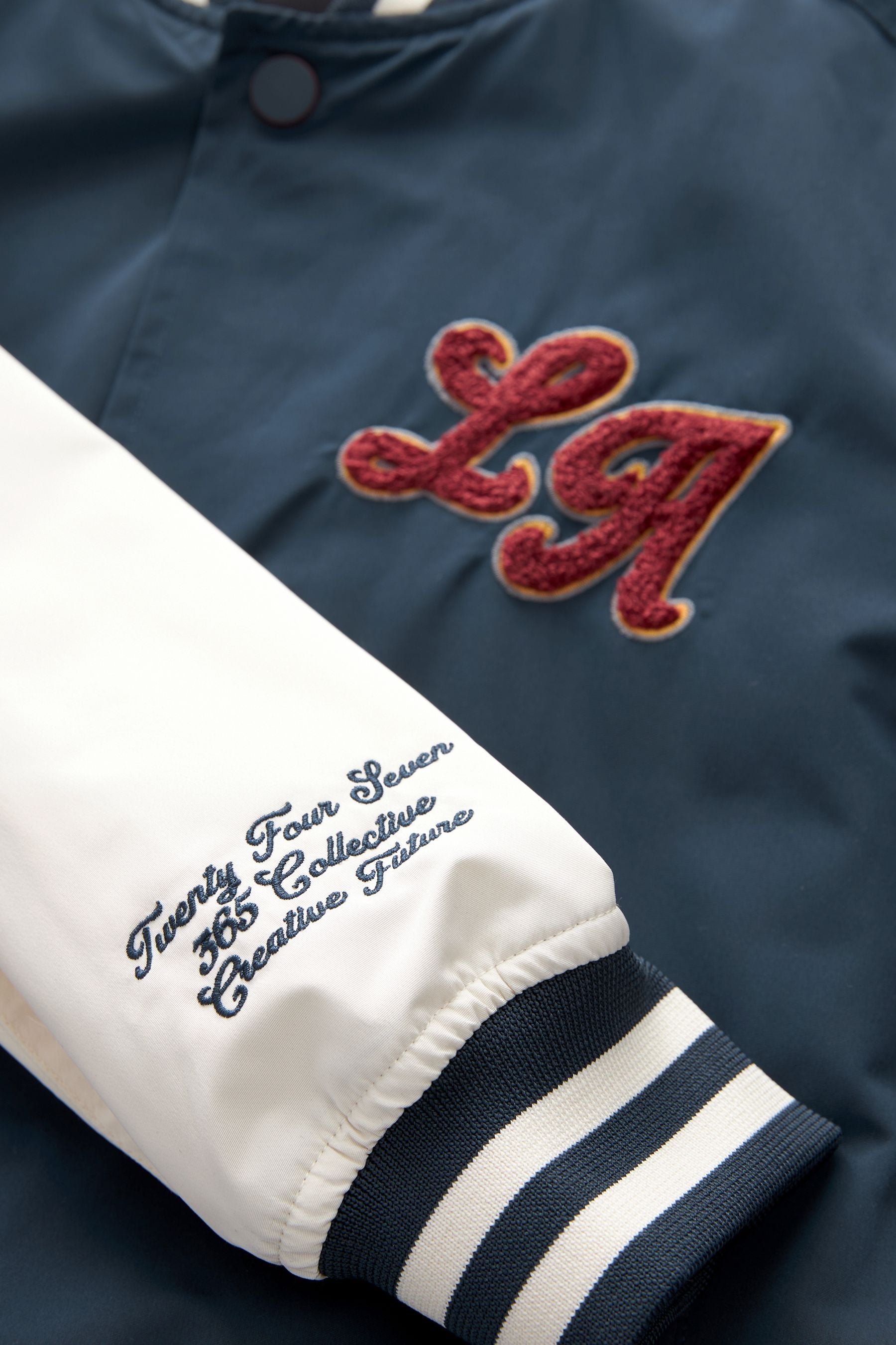 Navy Varsity Bomber Jacket (3-16yrs)