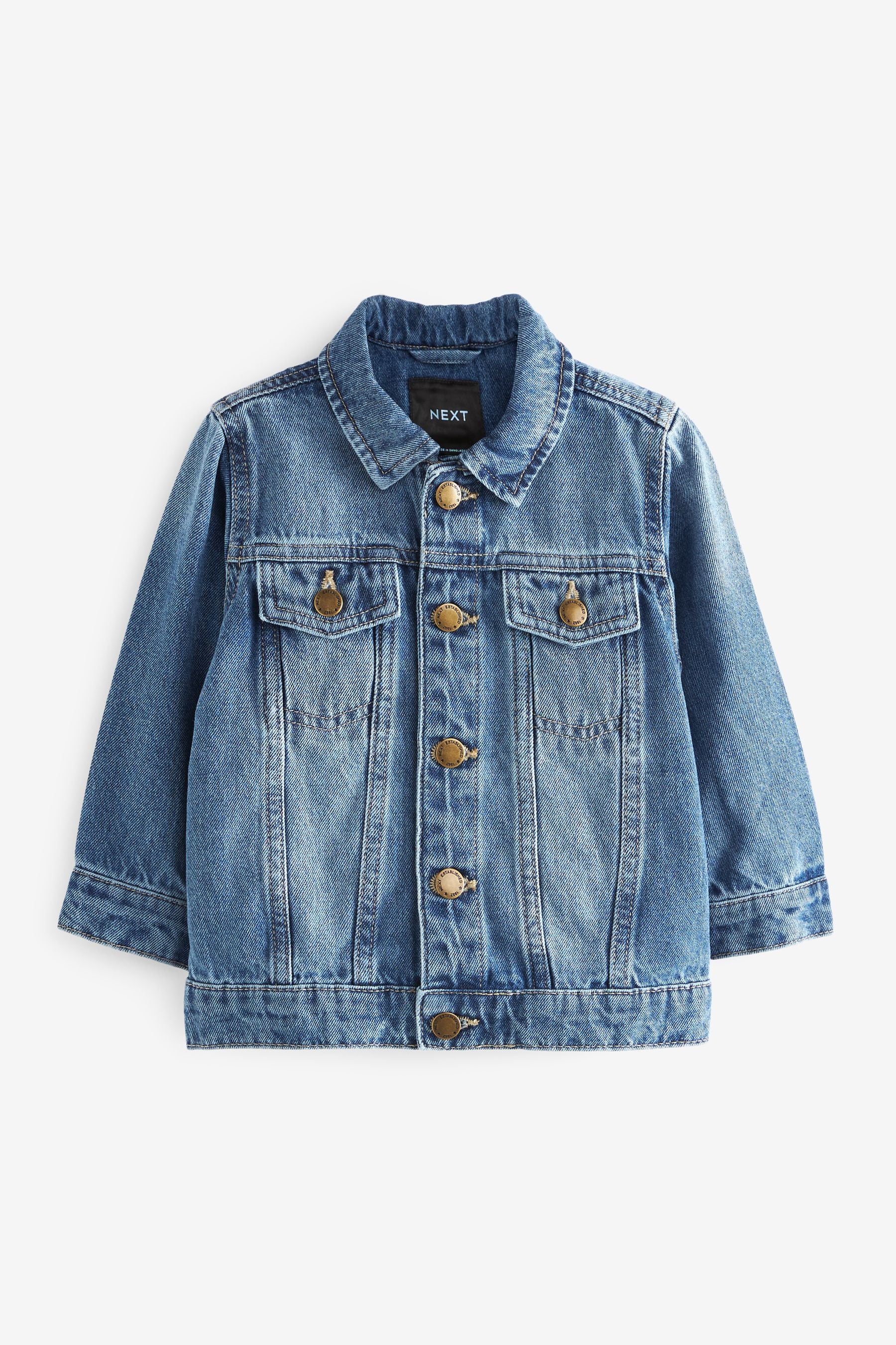 Denim 100% Cotton Jacket (3mths-16yrs)