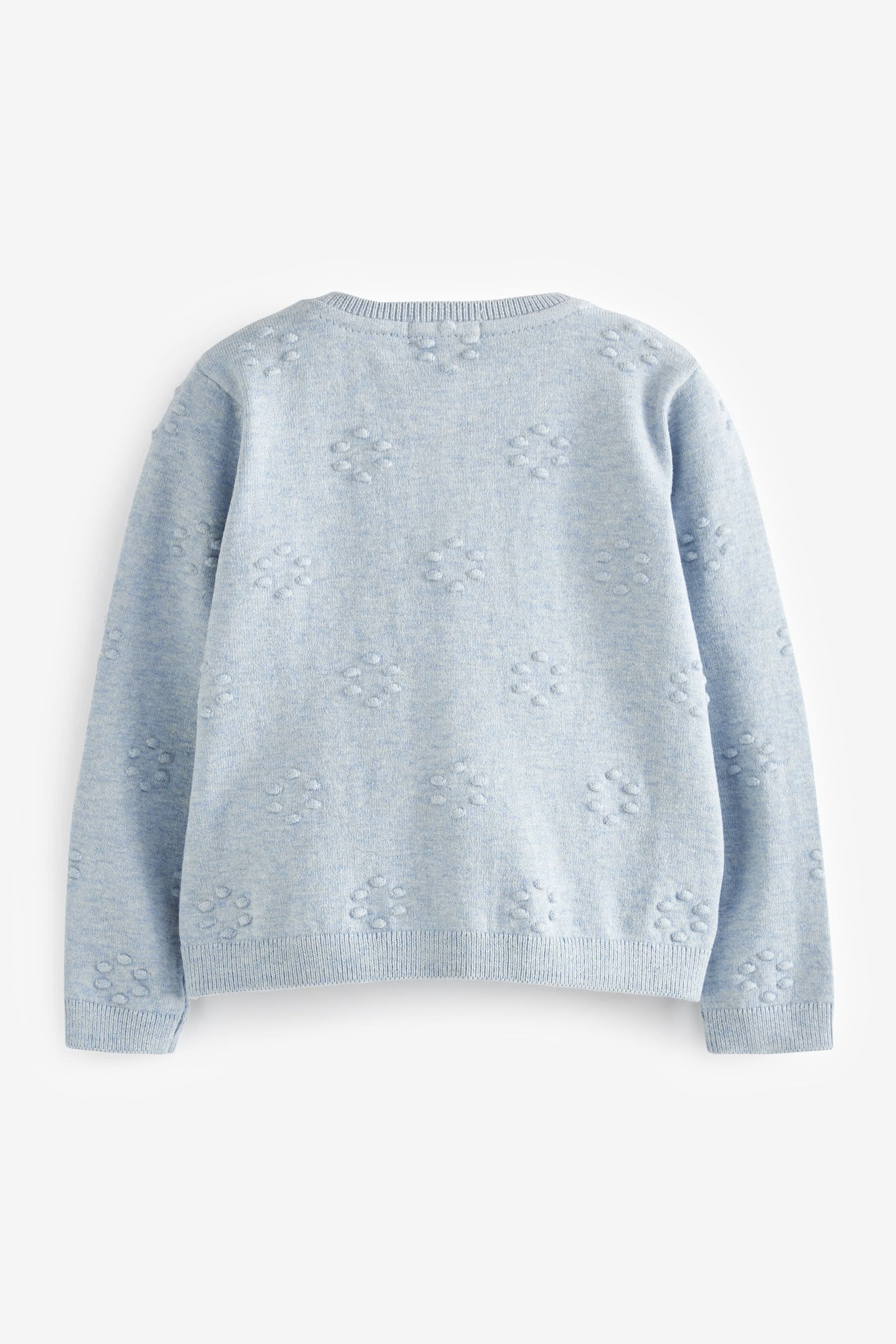 Light Blue Bobble Cardigan (3mths-10yrs)