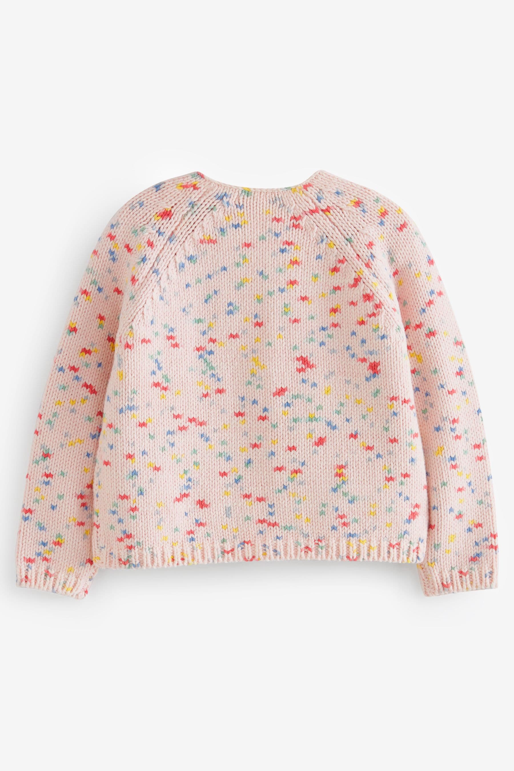 Pink Rainbow Spot Cardigan (3mths-7yrs)