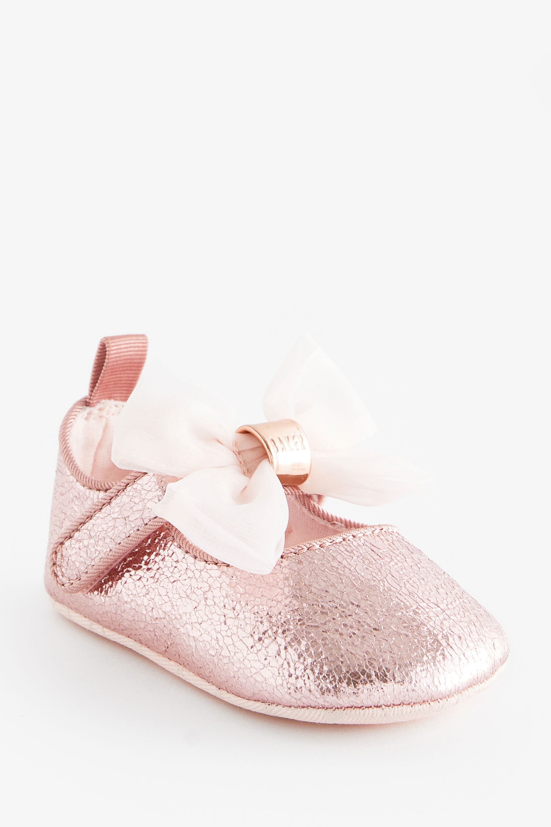 Baker by Ted Baker Baby Girls Shoes Padders With Bow