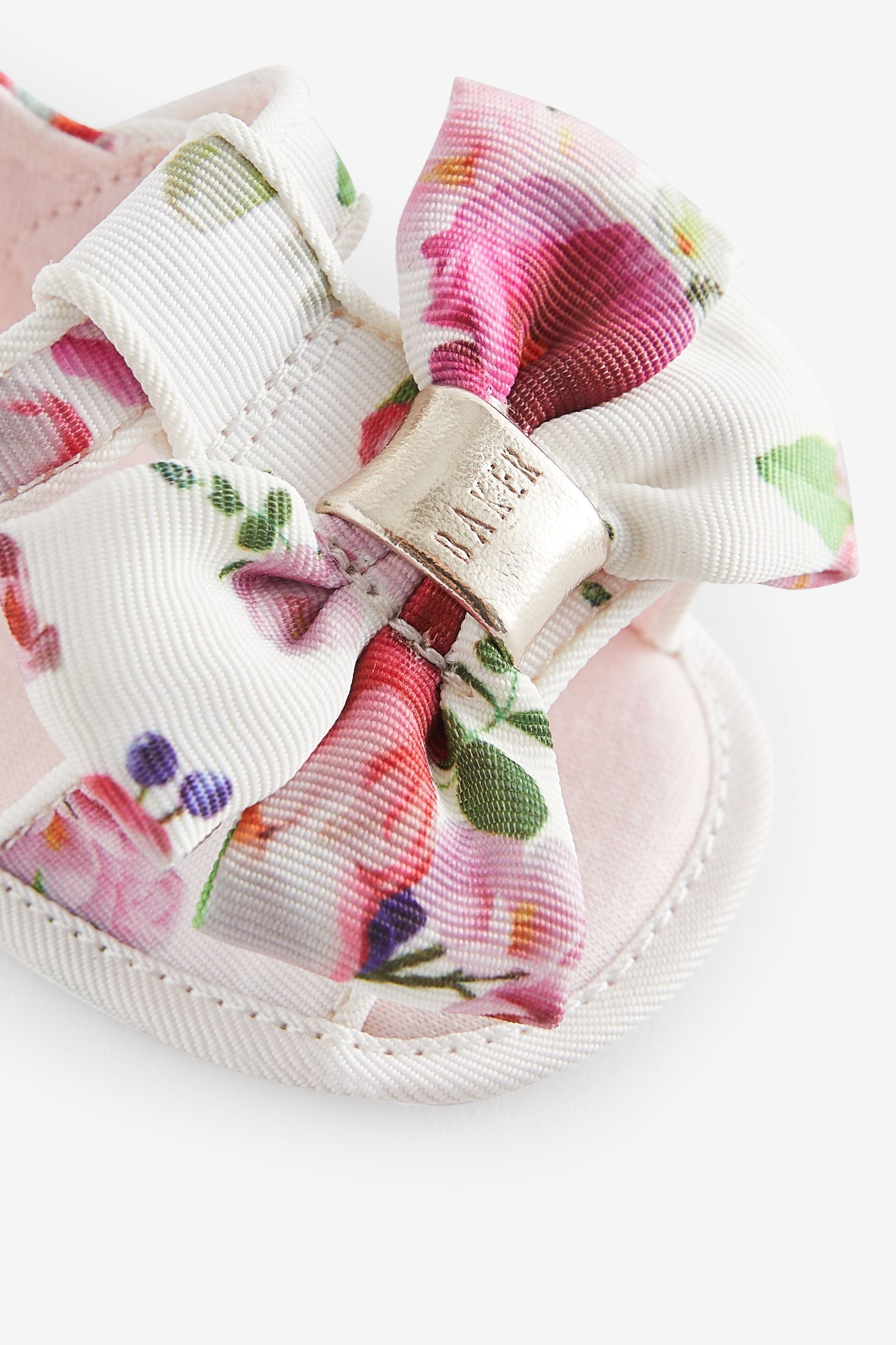 Baker by Ted Baker Baby Girls Bow Padders Sandals