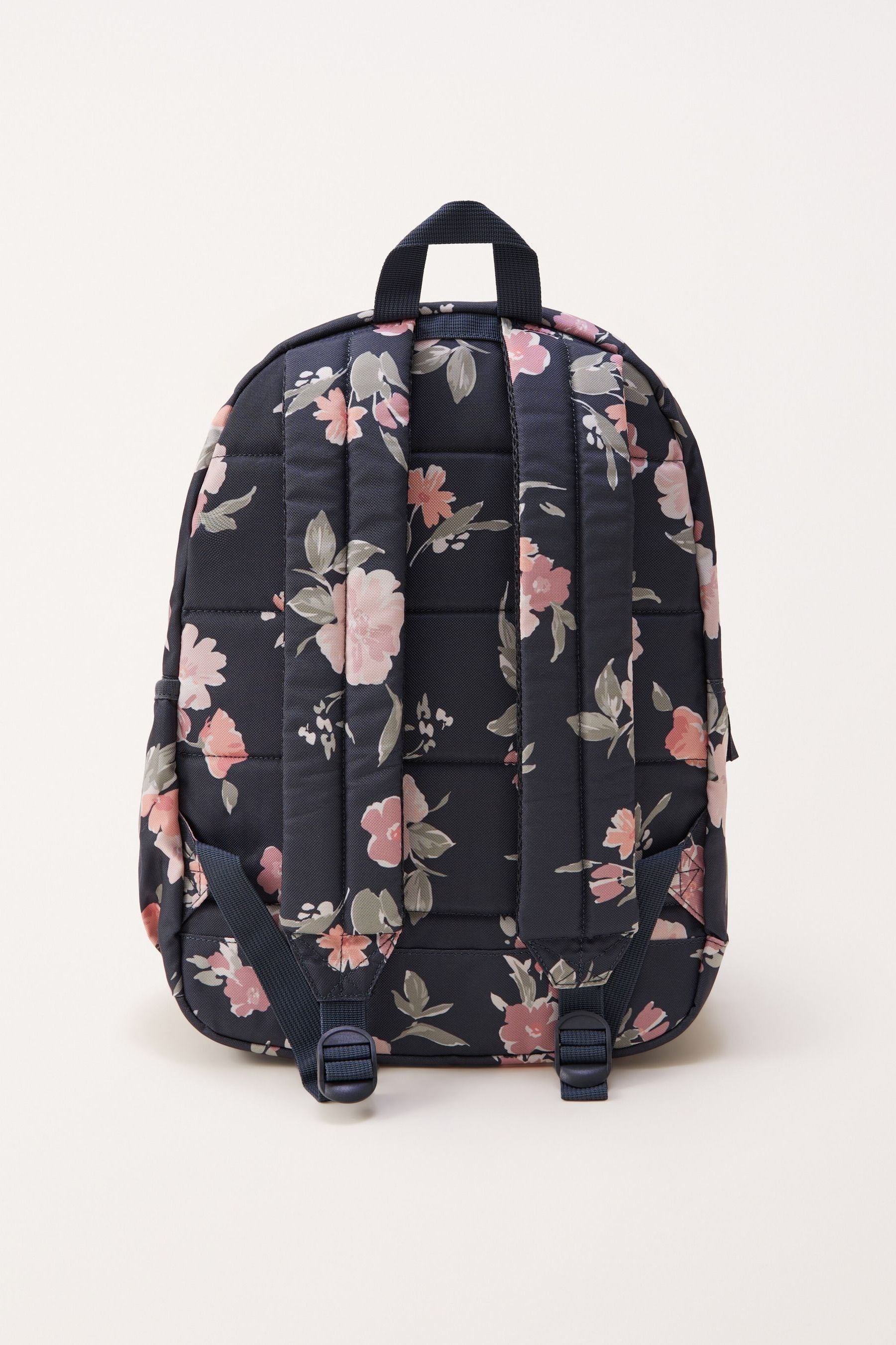 Abercrombie & Fitch Blue Floral Backpack