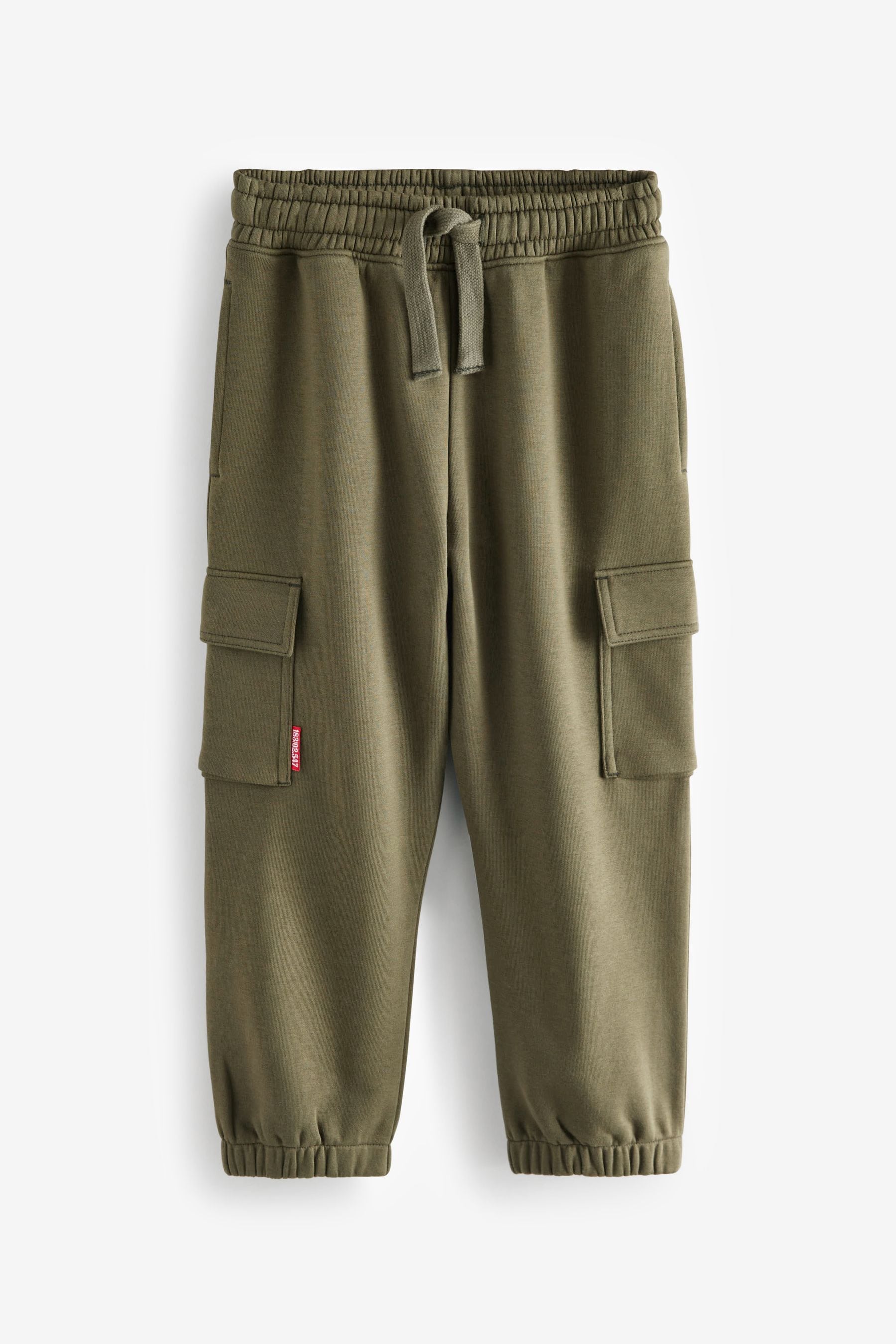 Black/Khaki Green Cargo Joggers 2 Pack (3-16yrs)