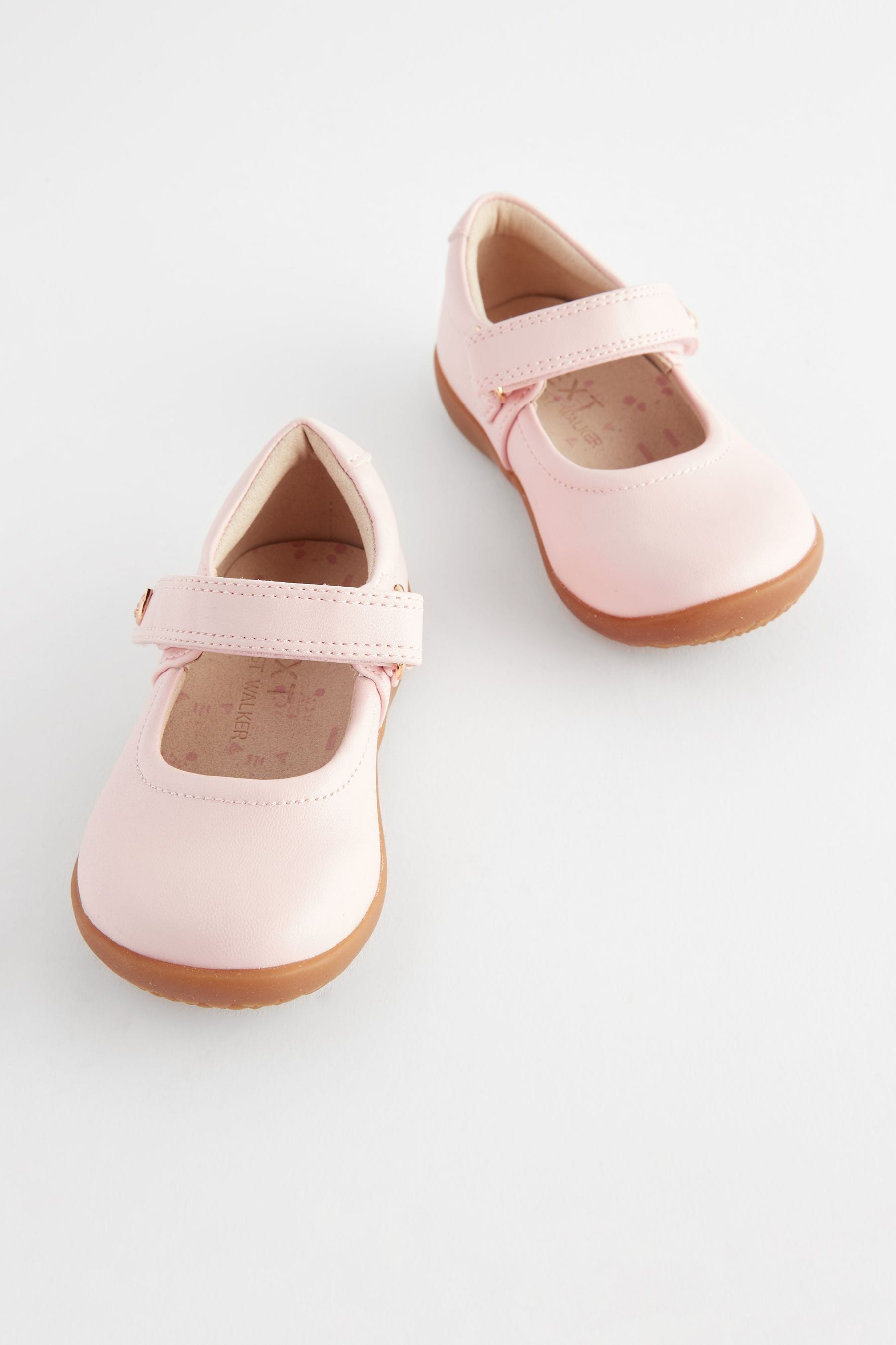 Pink First Walker Mary Jane Shoes